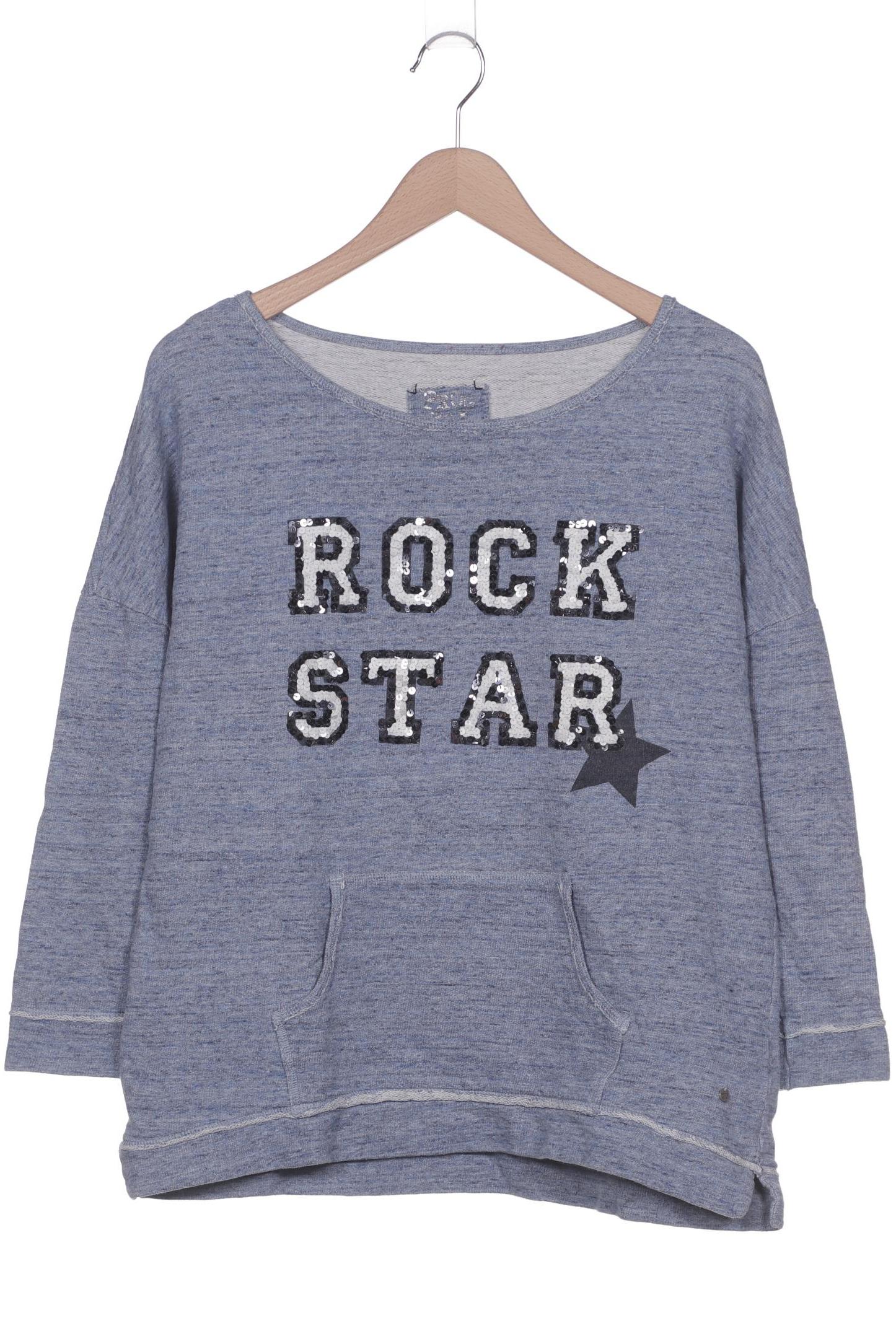 

Frogbox Damen Sweatshirt, blau, Gr. 40