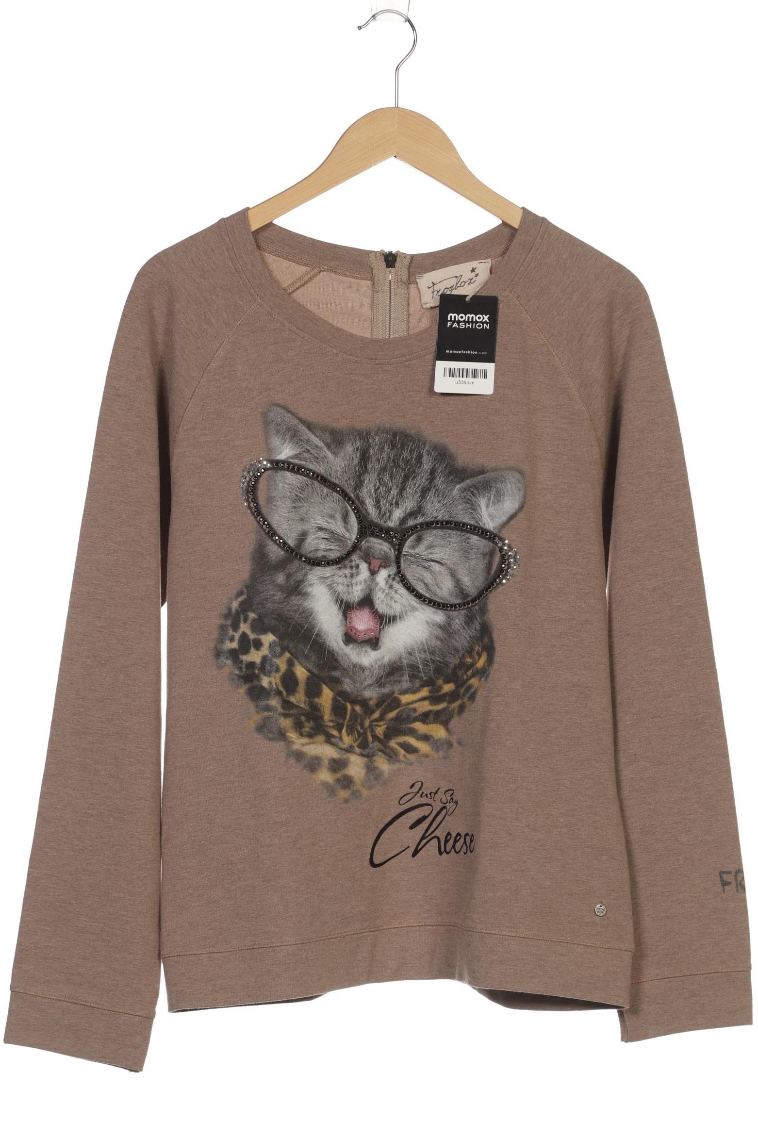 

Frogbox Damen Sweatshirt, braun, Gr. 40