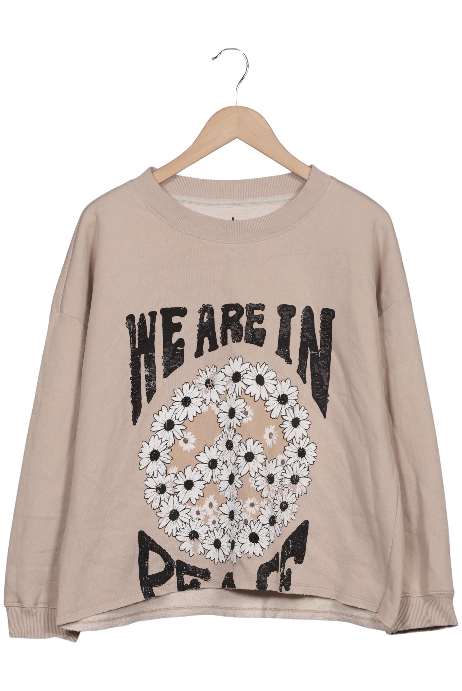 

Frogbox Damen Sweatshirt, beige, Gr. 42