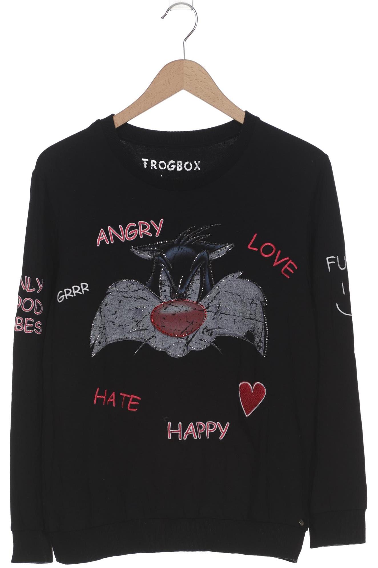 

Frogbox Damen Sweatshirt, schwarz, Gr. 36