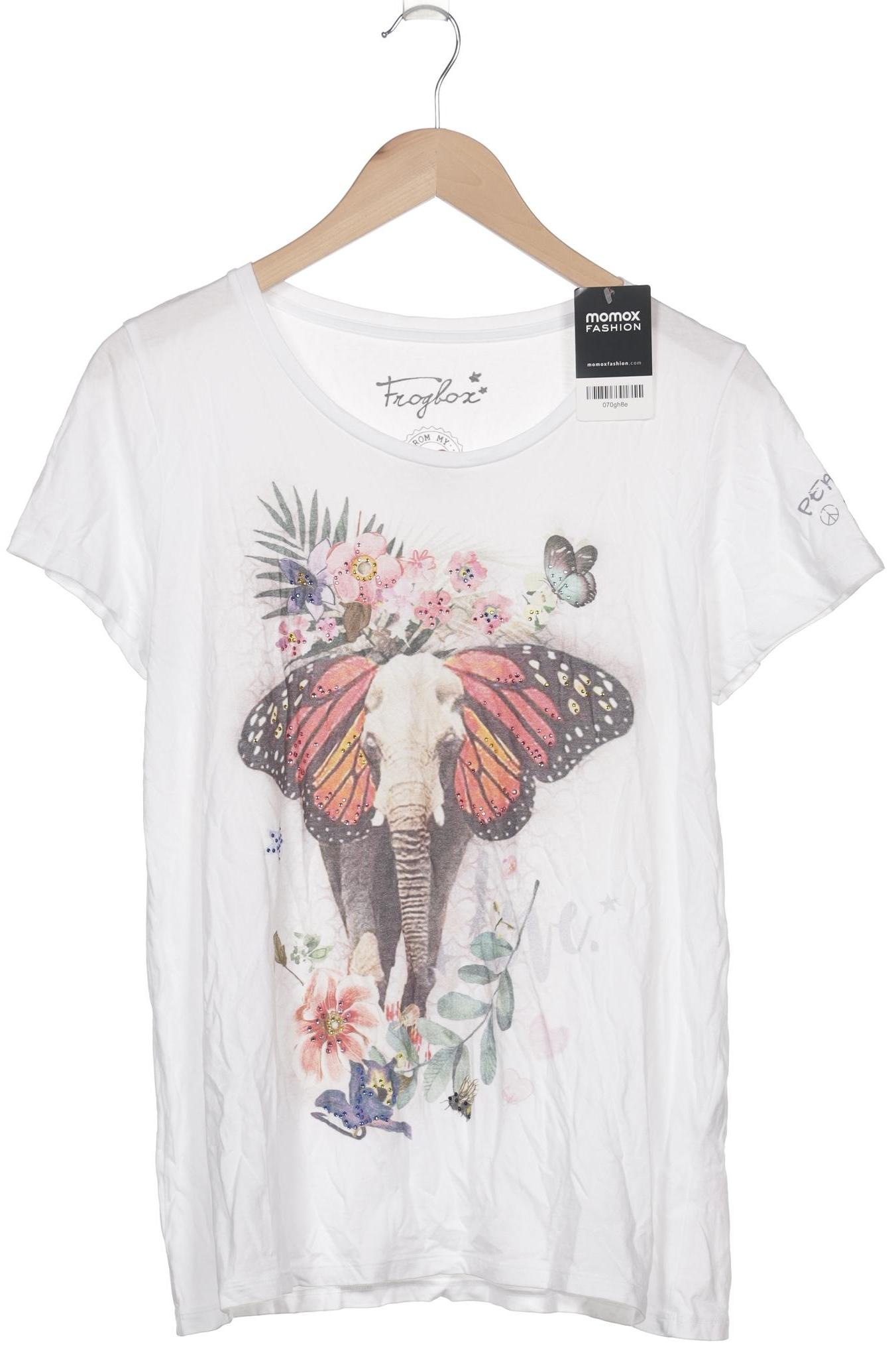 

Frogbox Damen T-Shirt, weiß, Gr. 40