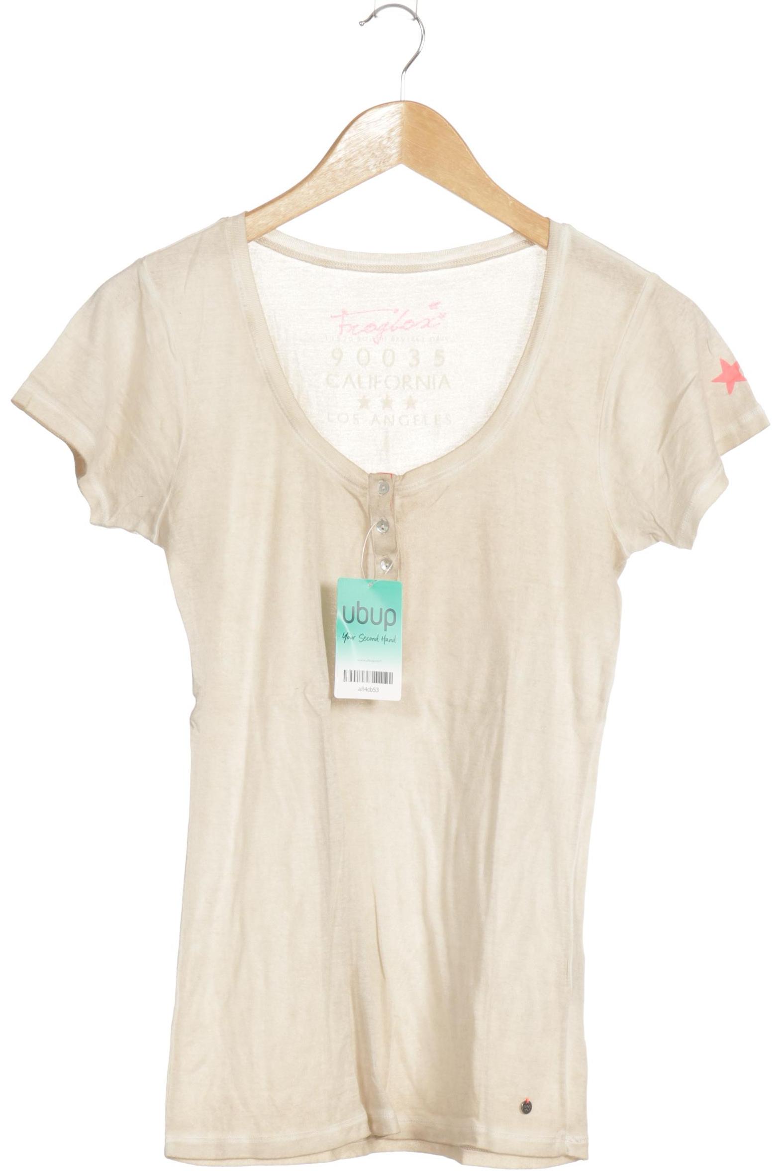 

Frogbox Damen T-Shirt, beige, Gr. 36