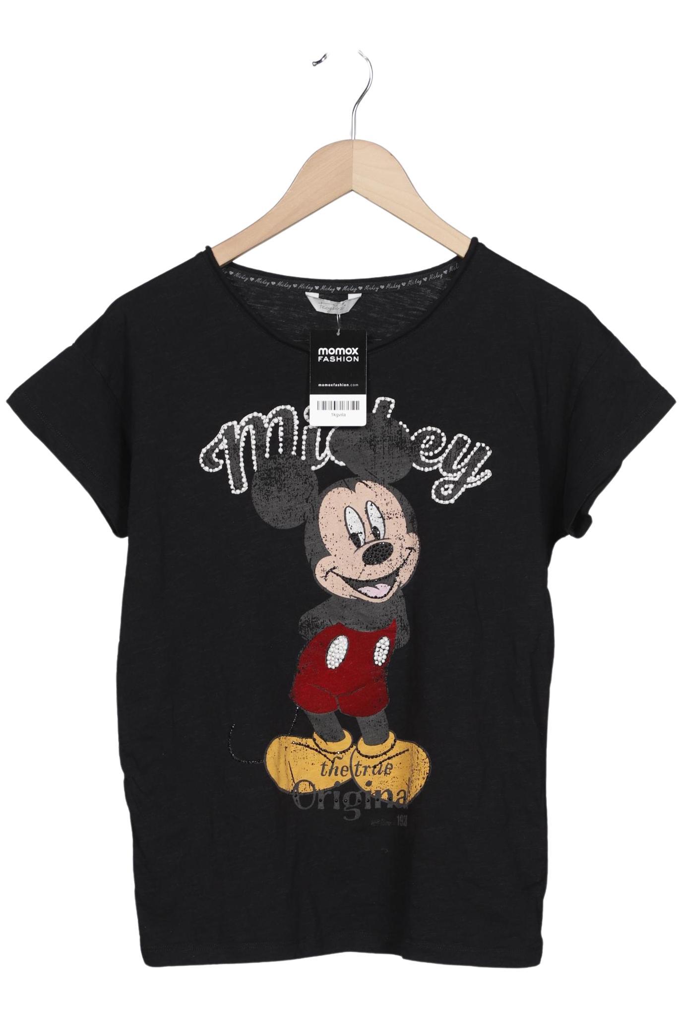

Frogbox Damen T-Shirt, schwarz, Gr. 38