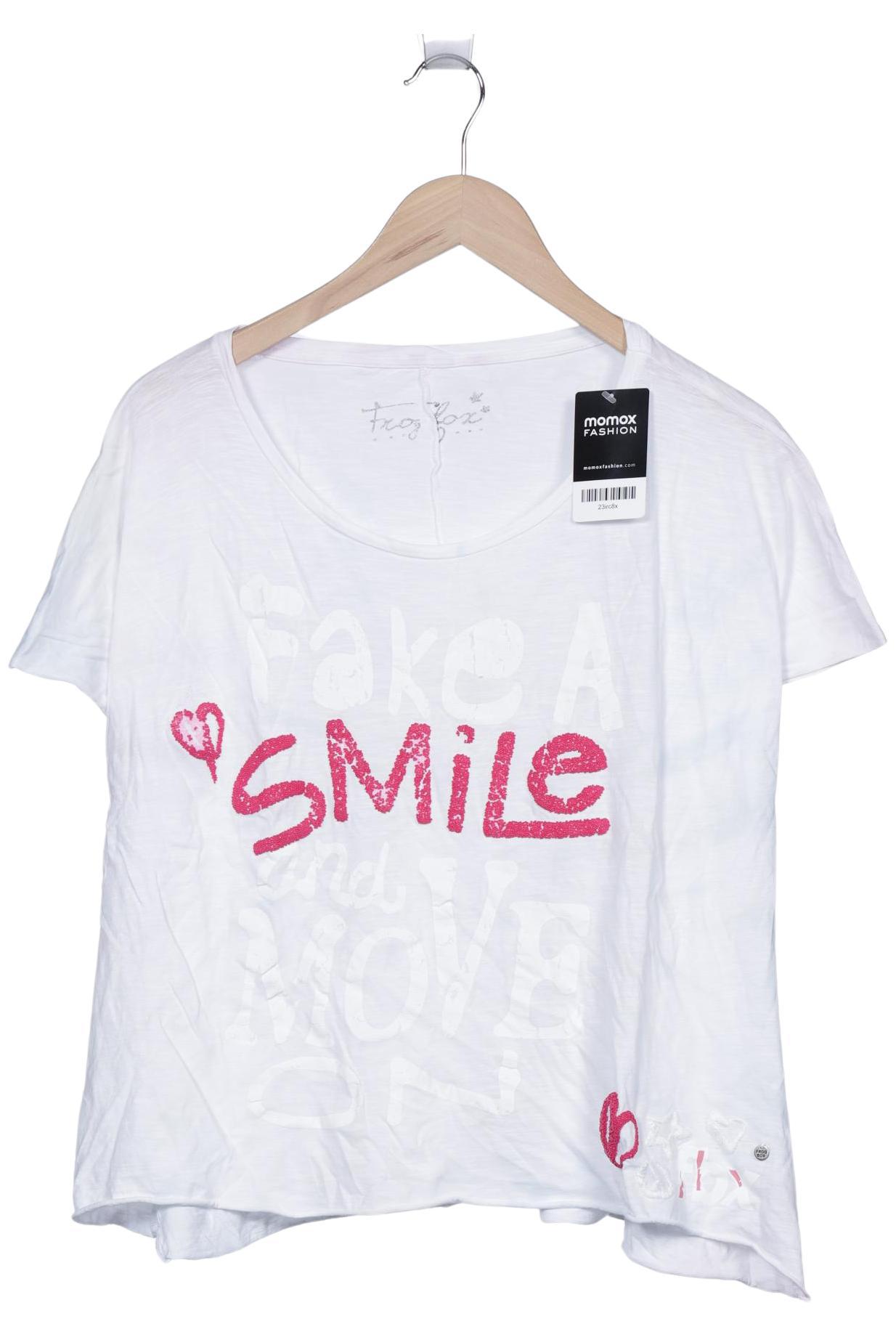 

Frogbox Damen T-Shirt, weiß, Gr. 42
