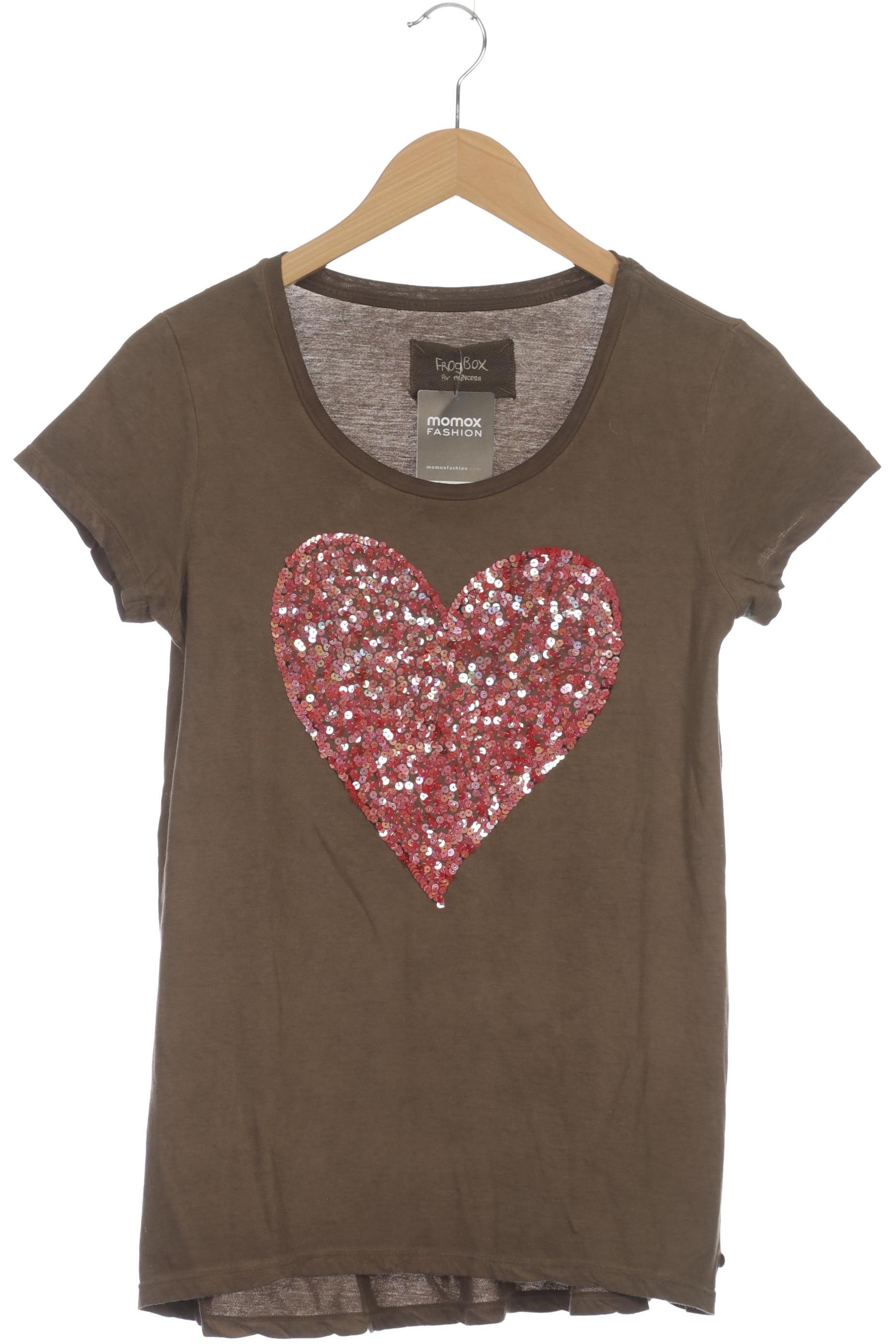 

Frogbox Damen T-Shirt, braun, Gr. 36