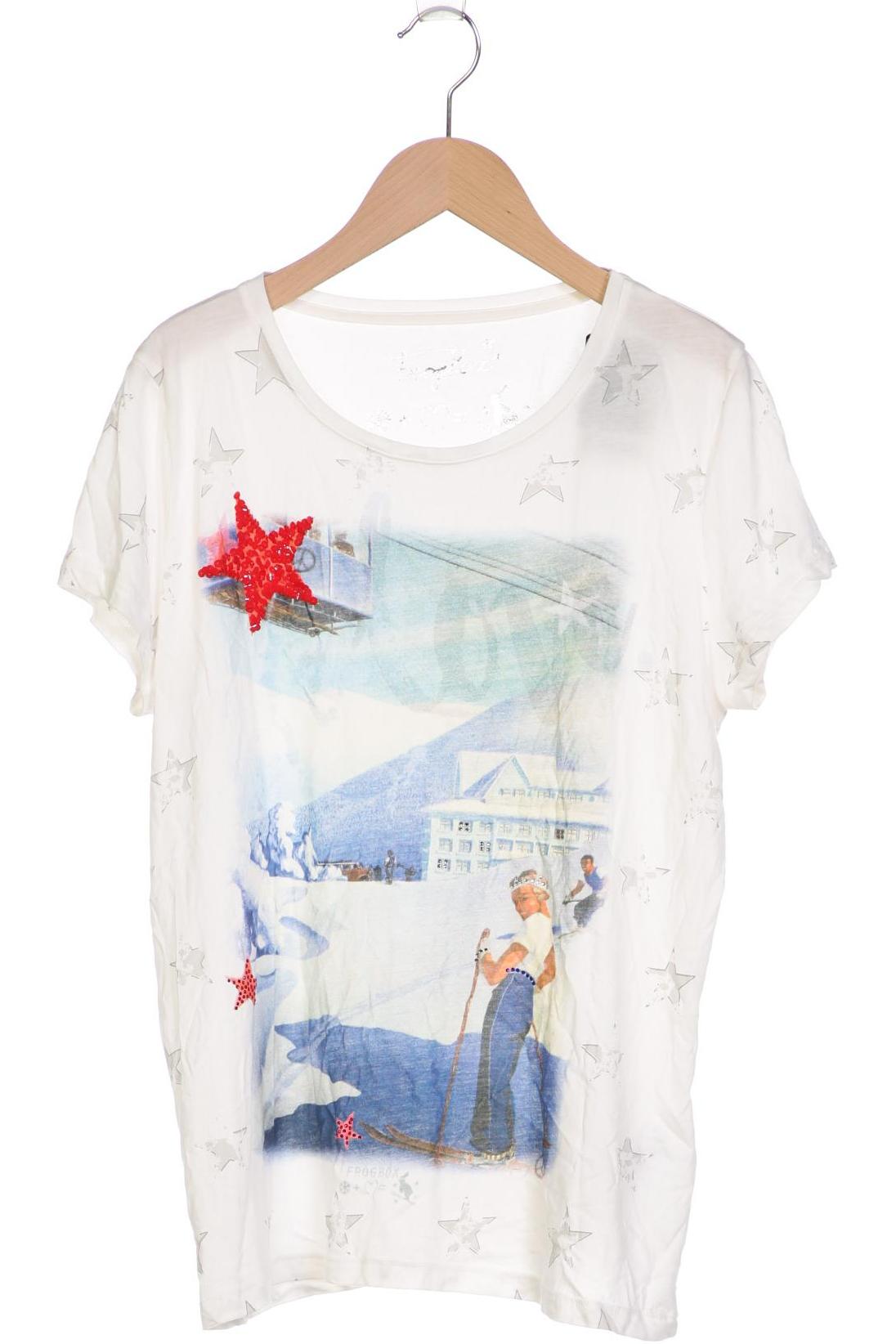 

Frogbox Damen T-Shirt, weiß, Gr. 42