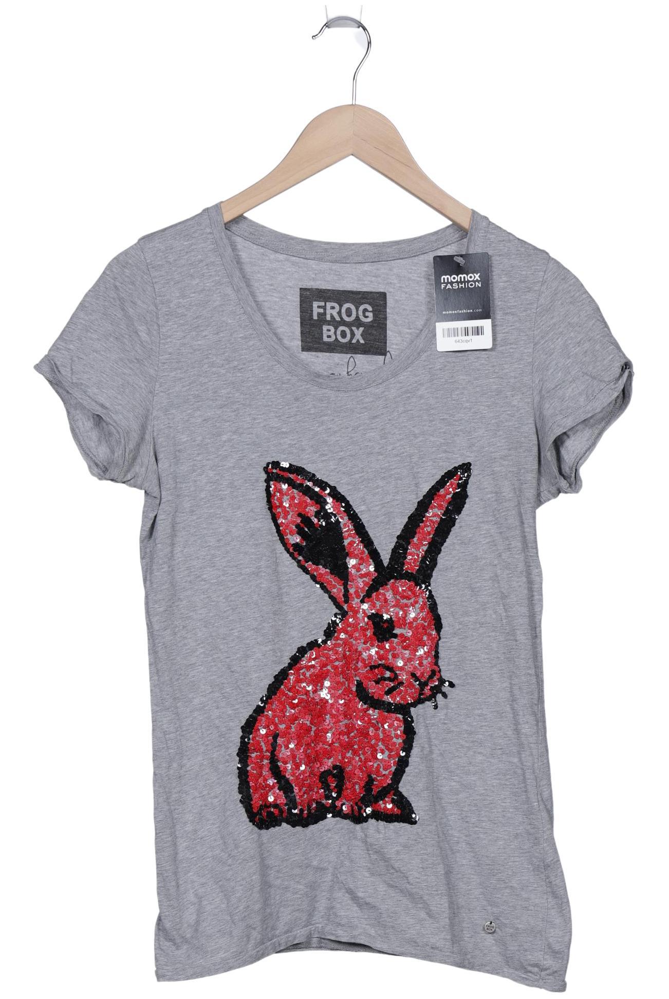 

Frogbox Damen T-Shirt, grau, Gr. 36