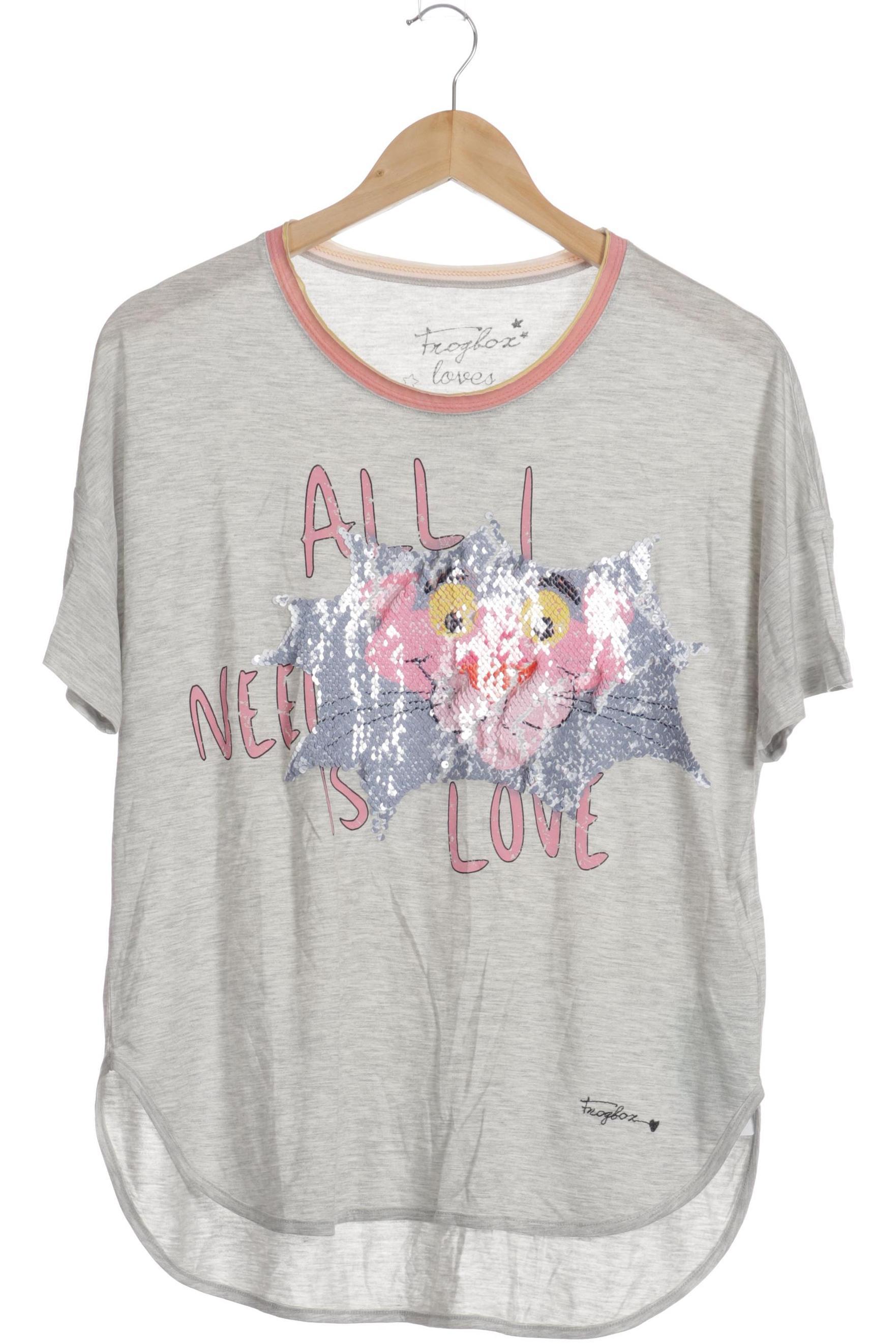 

Frogbox Damen T-Shirt, grau, Gr.