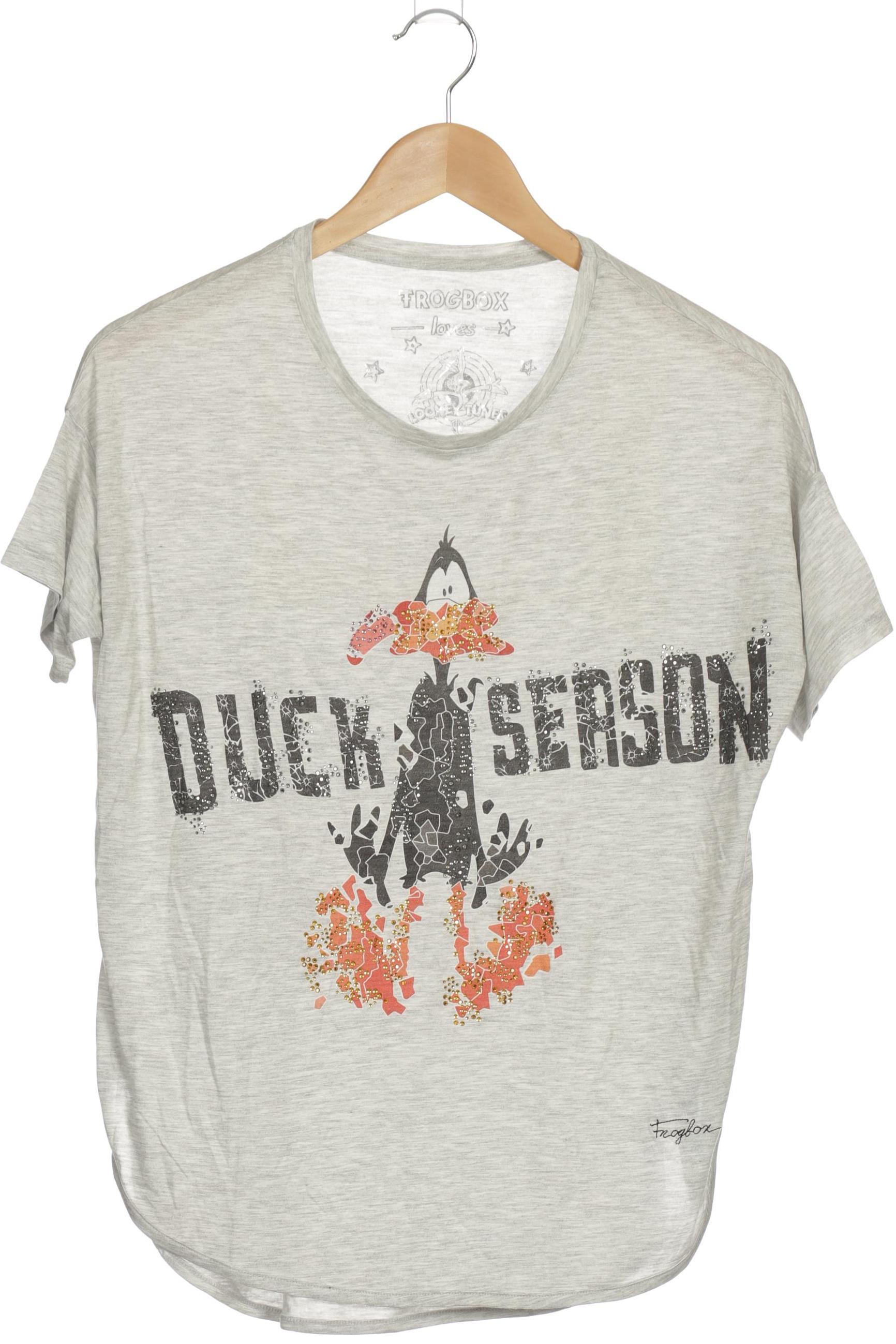 

Frogbox Damen T-Shirt, grau, Gr.