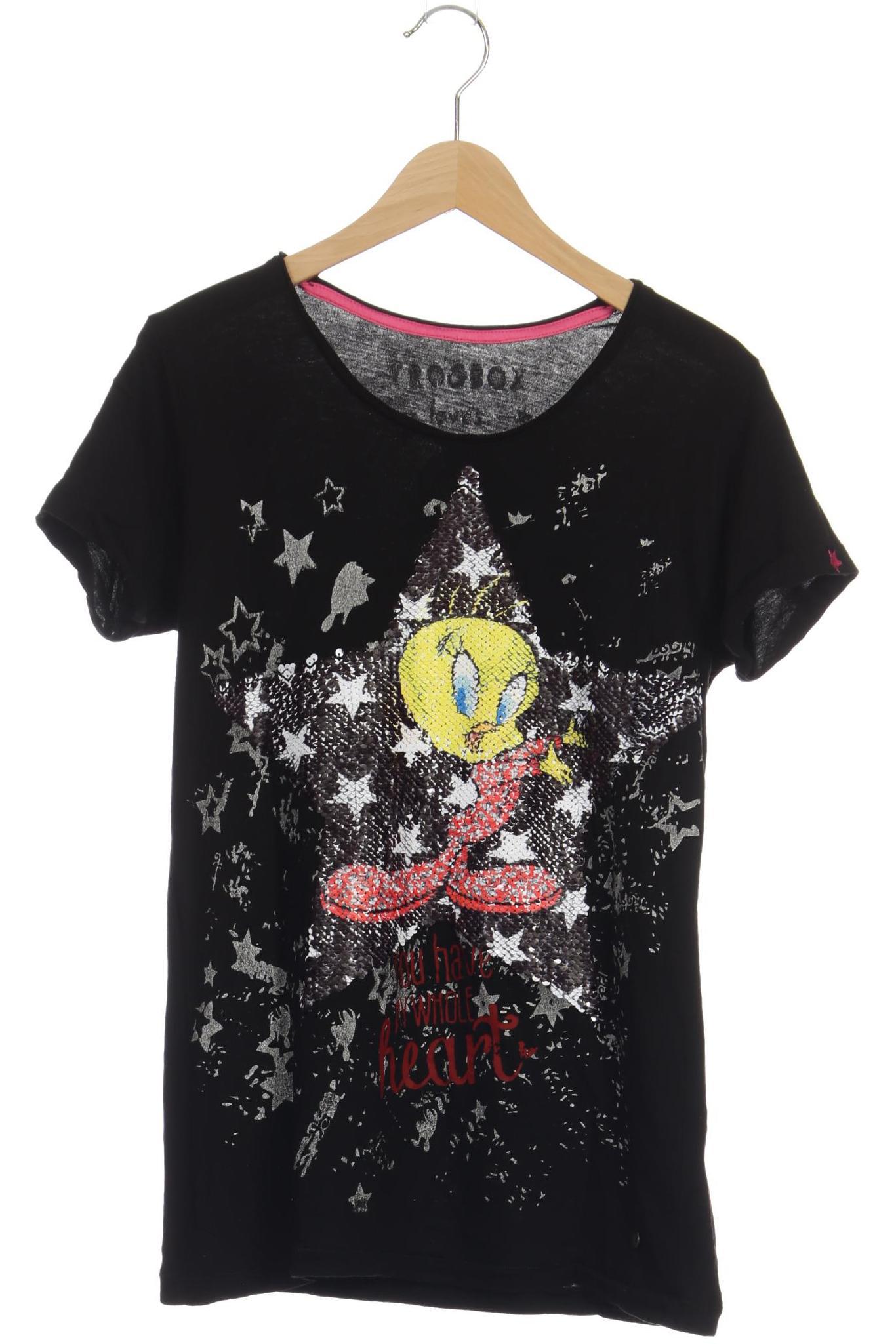 

Frogbox Damen T-Shirt, schwarz, Gr. 36