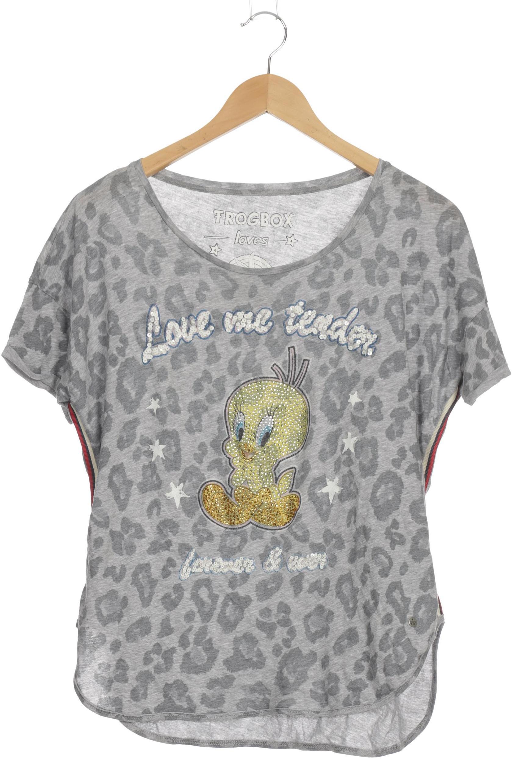 

Frogbox Damen T-Shirt, grau, Gr. 36