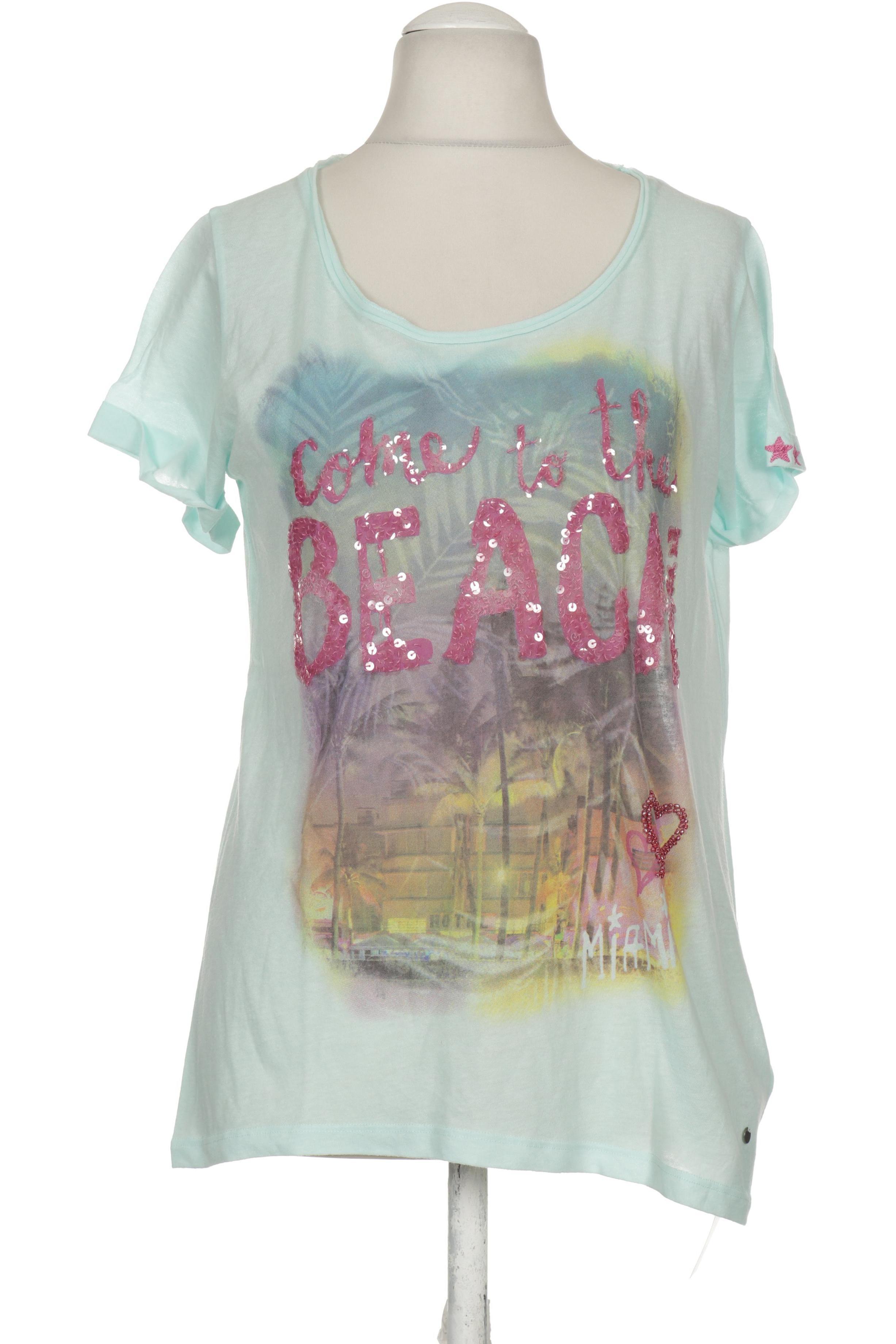 

Frogbox Damen T-Shirt, blau, Gr. 38