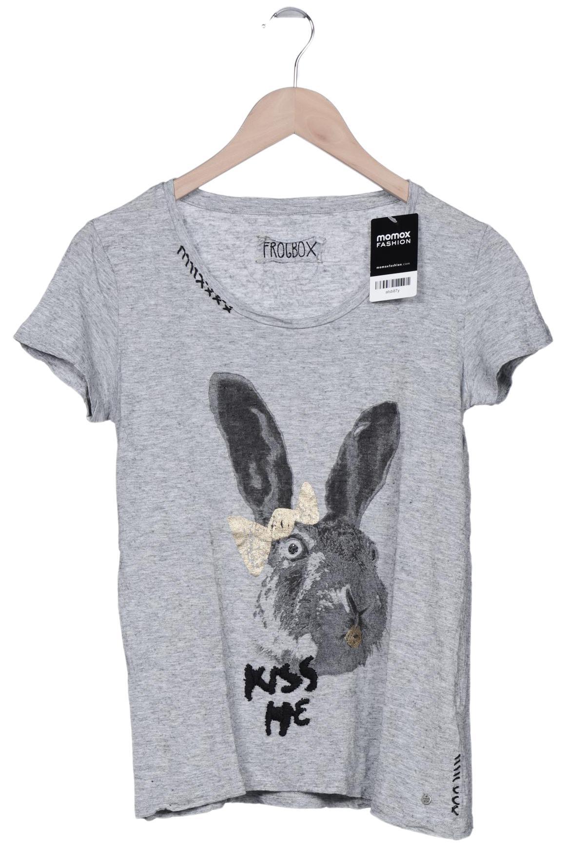 

Frogbox Damen T-Shirt, grau, Gr. 38