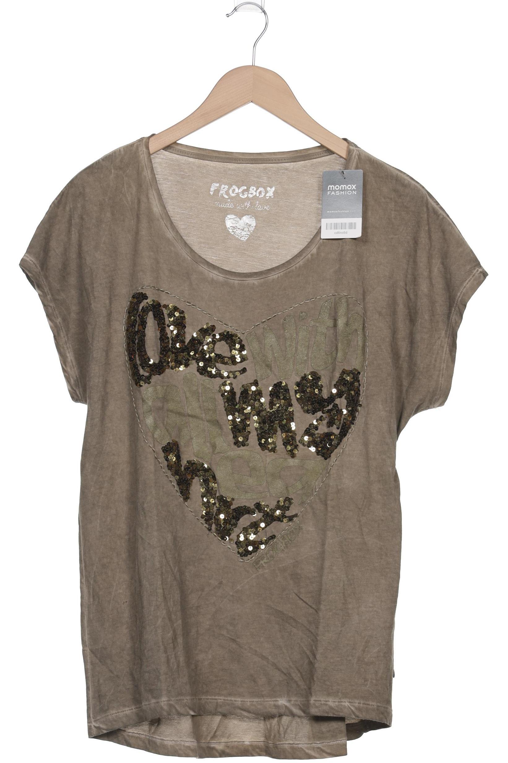 

Frogbox Damen T-Shirt, grün, Gr. 38