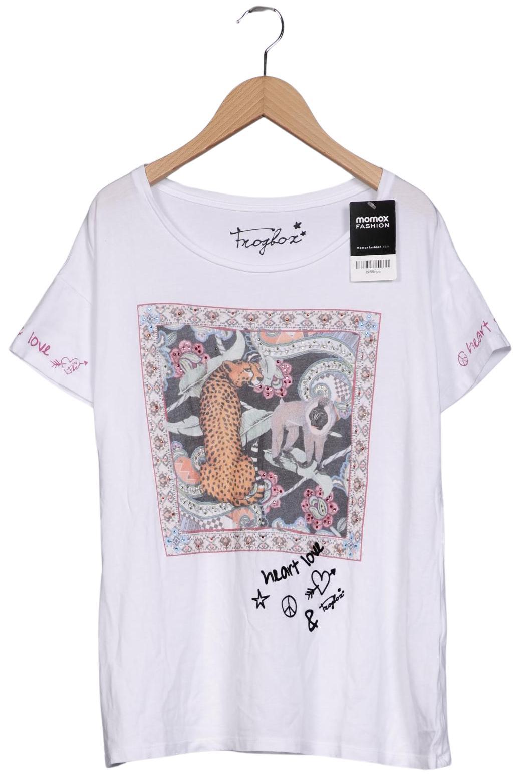 

Frogbox Damen T-Shirt, weiß, Gr. 36