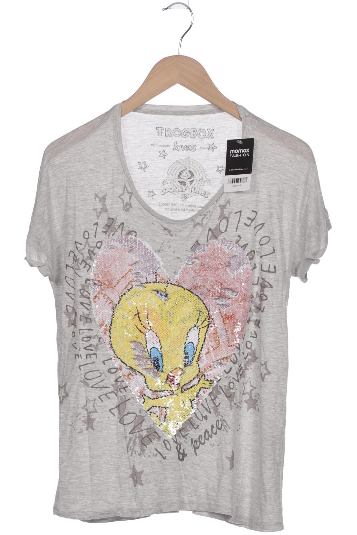 

Frogbox Damen T-Shirt, grau, Gr. 38