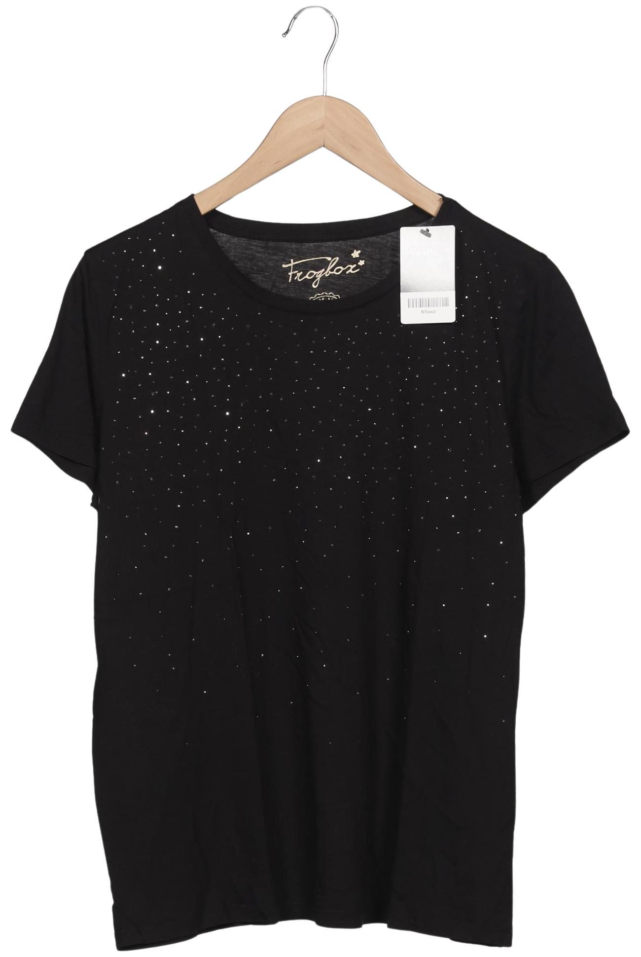 

Frogbox Damen T-Shirt, schwarz, Gr. 46