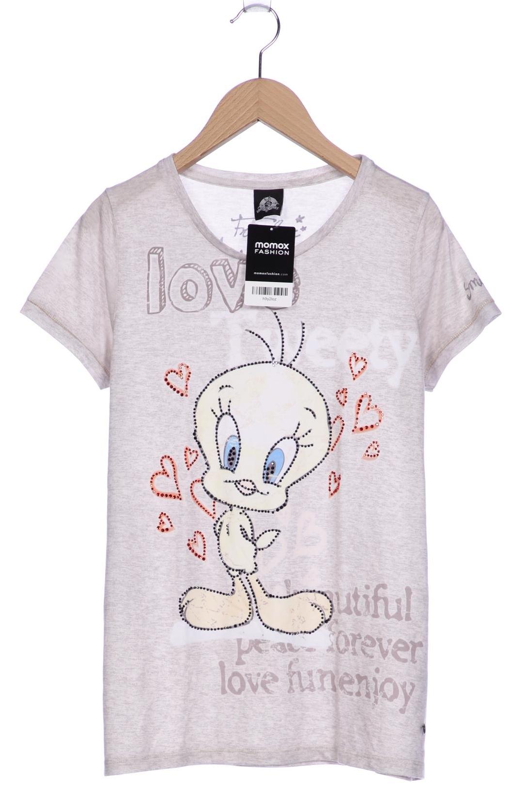 

Frogbox Damen T-Shirt, cremeweiß, Gr. 34
