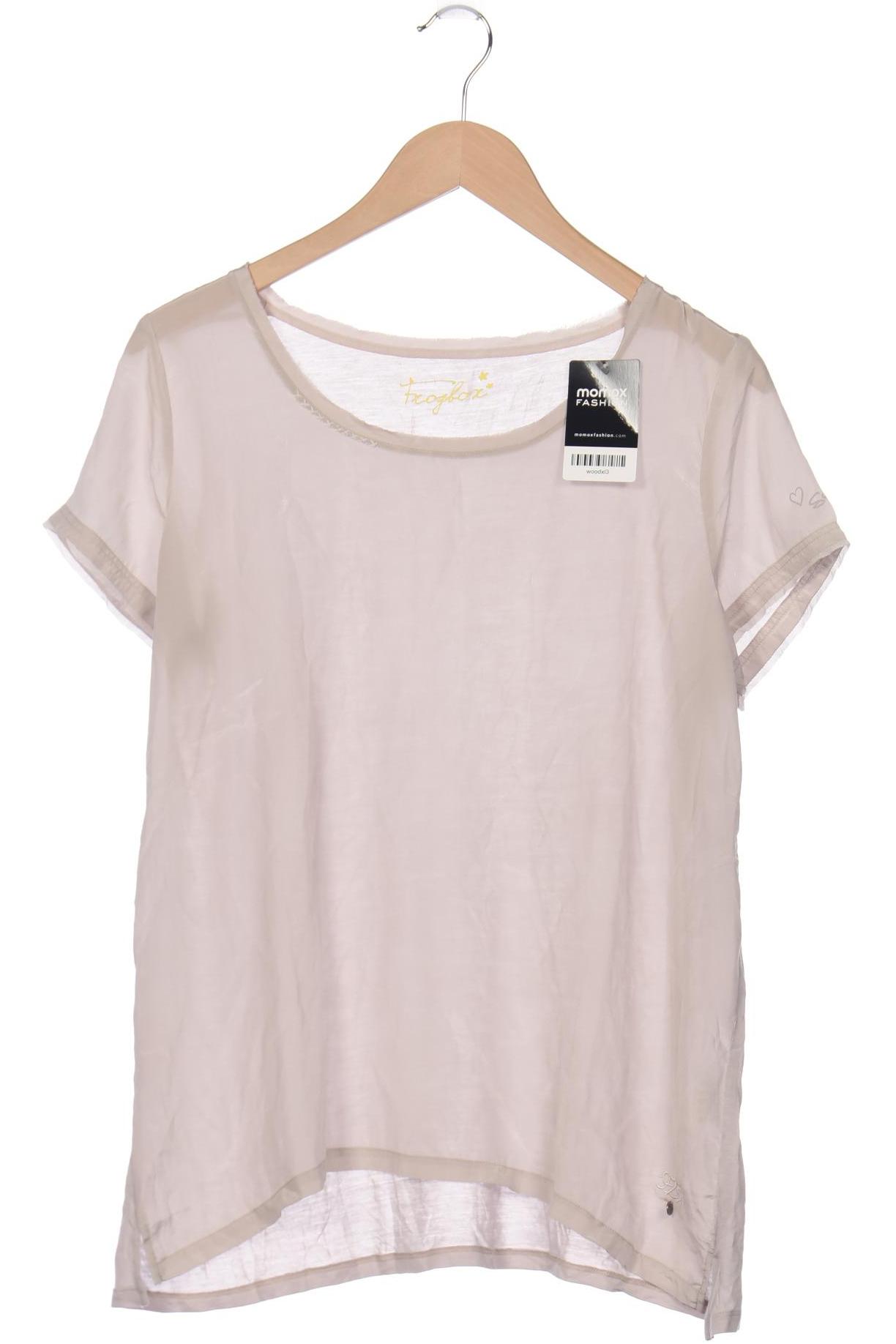 

Frogbox Damen T-Shirt, beige, Gr. 42