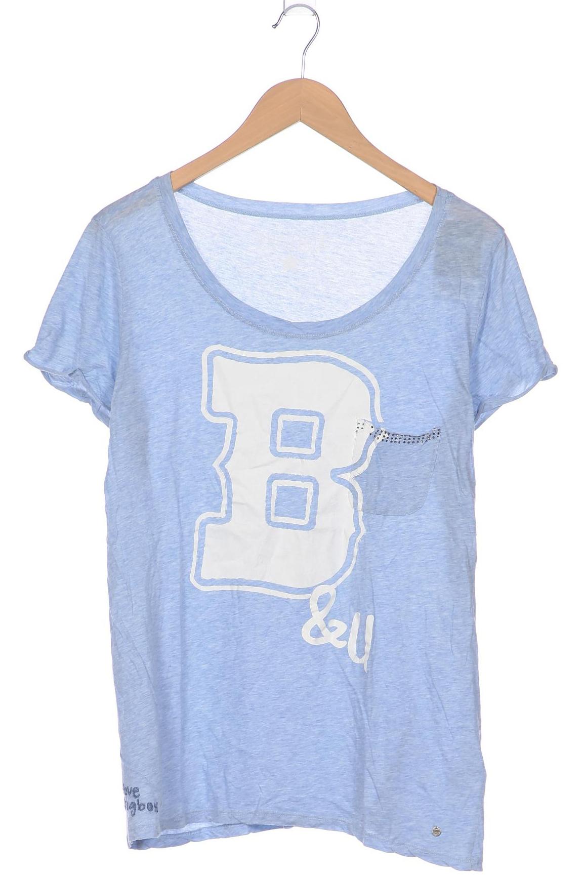

Frogbox Damen T-Shirt, blau, Gr. 42