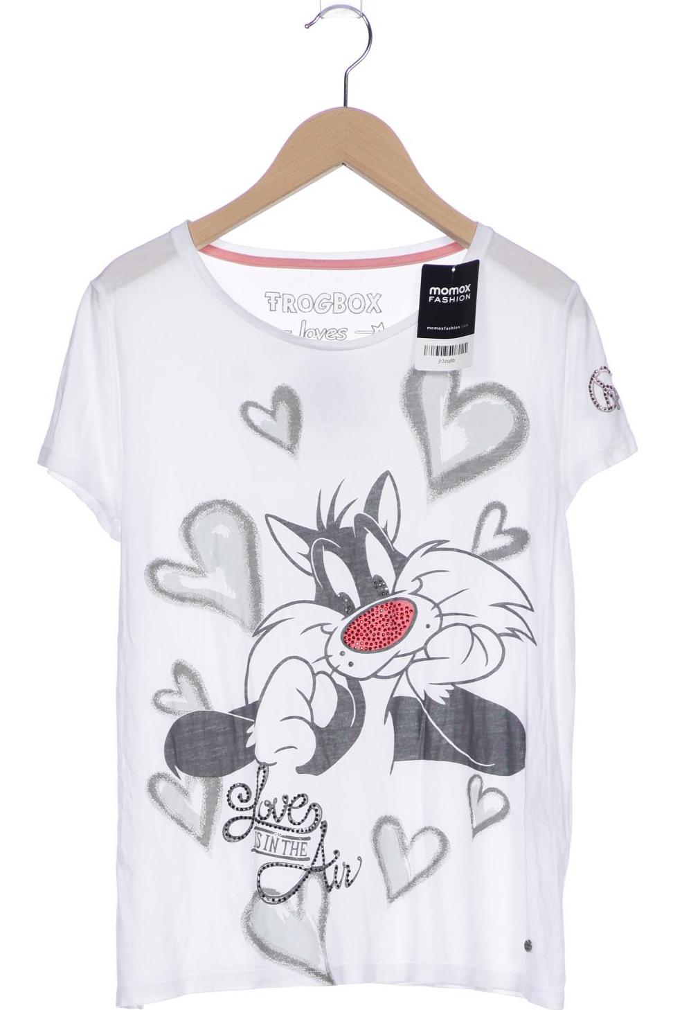 

Frogbox Damen T-Shirt, weiß, Gr. 38