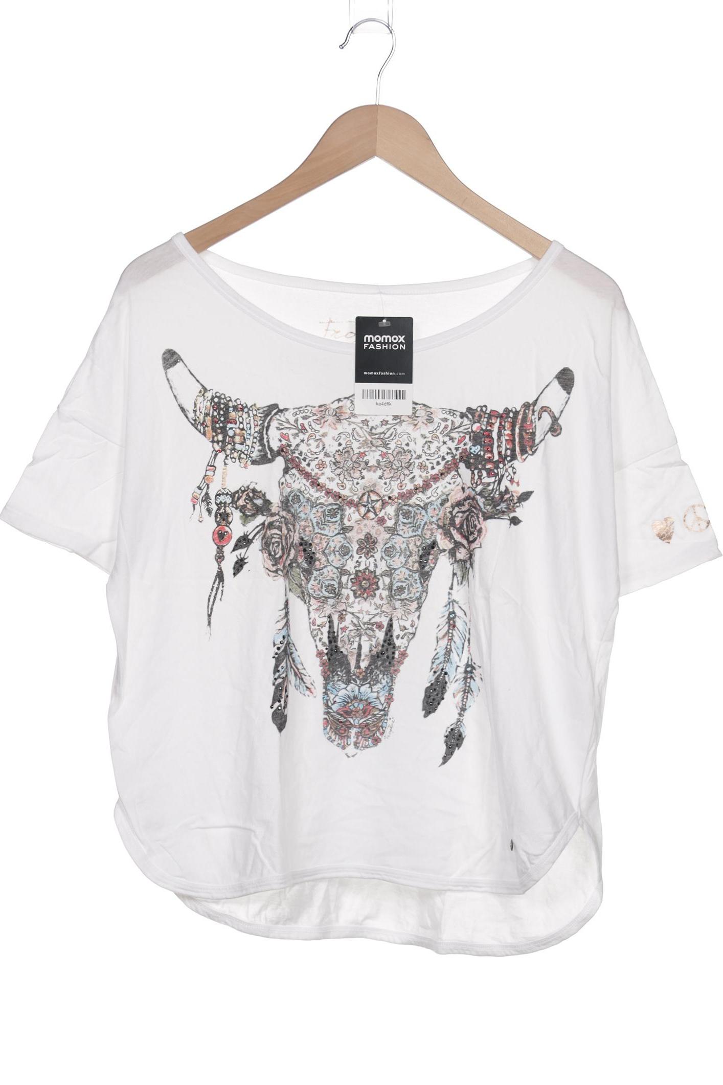 

Frogbox Damen T-Shirt, weiß, Gr. 38