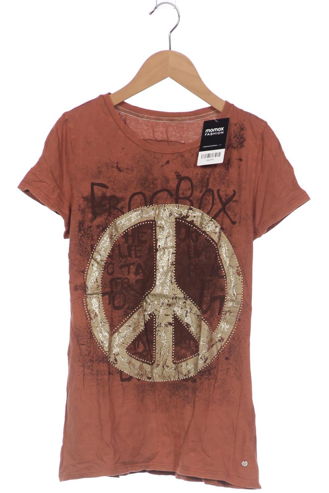 

Frogbox Damen T-Shirt, braun, Gr. 38