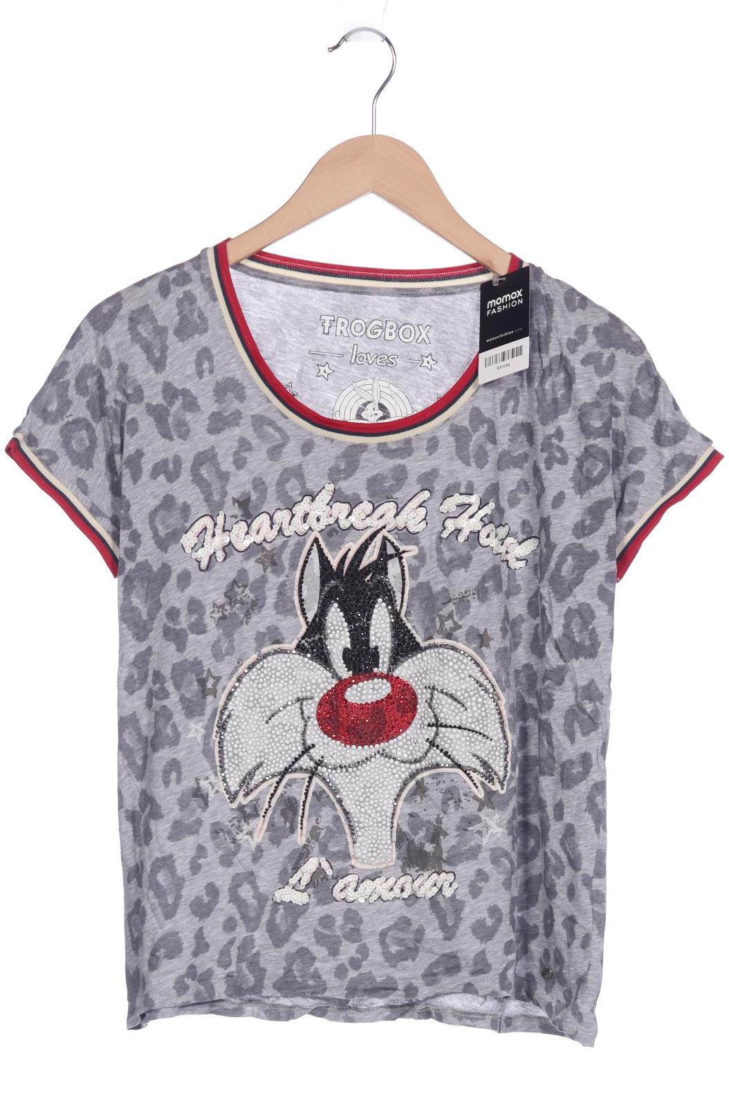 

Frogbox Damen T-Shirt, grau, Gr. 36