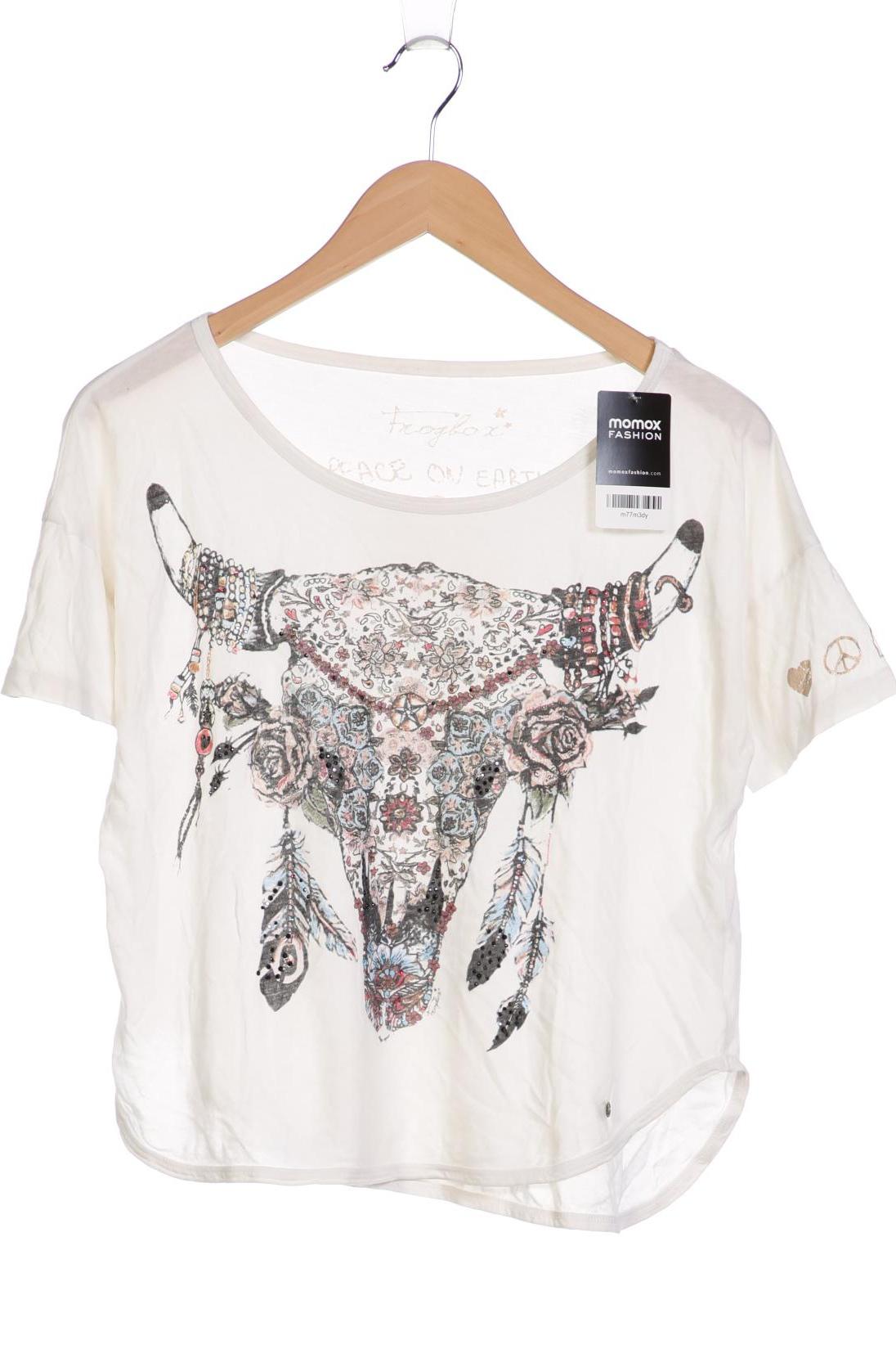 

Frogbox Damen T-Shirt, weiß, Gr. 34