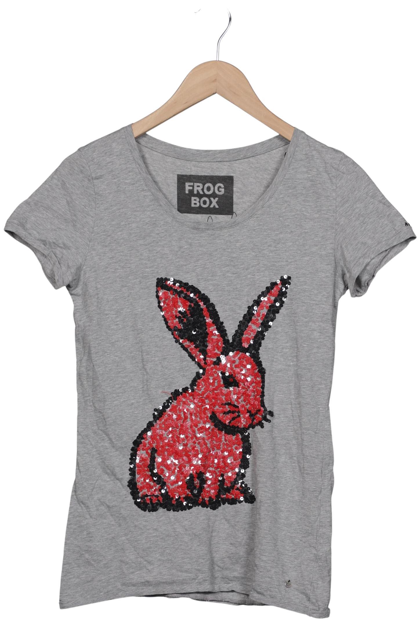 

Frogbox Damen T-Shirt, grau, Gr. 34