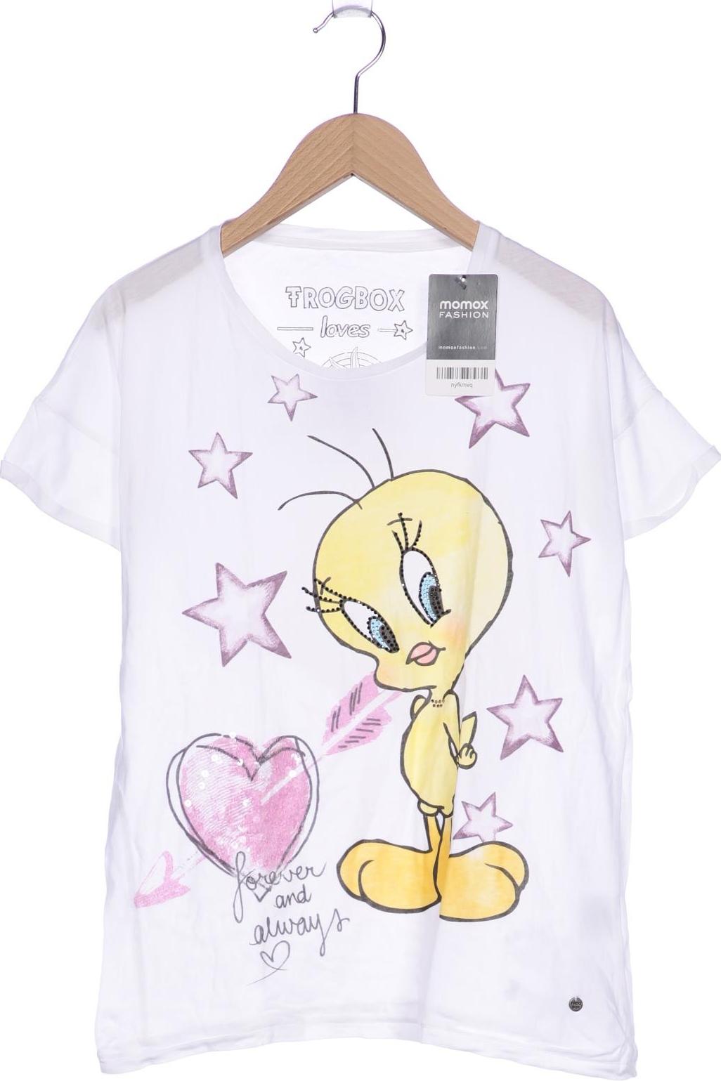 

Frogbox Damen T-Shirt, weiß, Gr. 34
