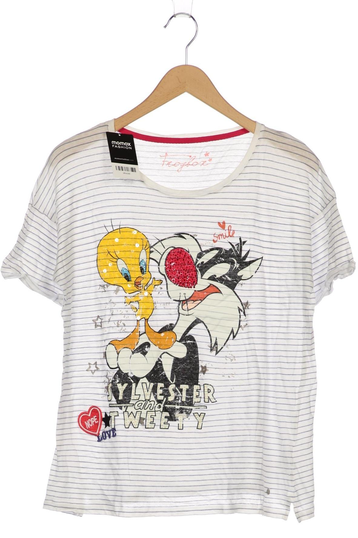 

Frogbox Damen T-Shirt, weiß, Gr. 40