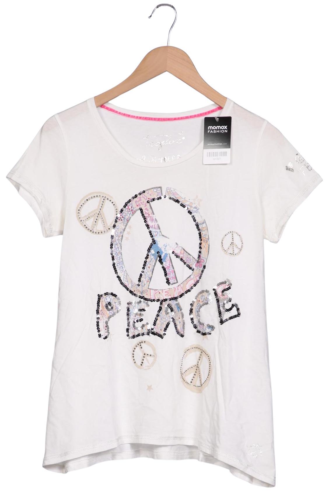 

Frogbox Damen T-Shirt, cremeweiß, Gr. 38