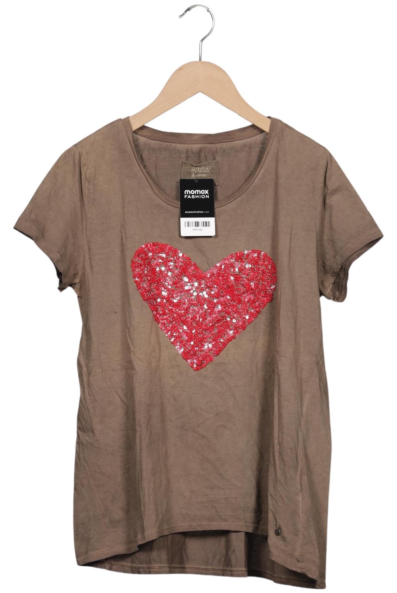 Thumbnail - Frogbox Damen T-Shirt, braun, Gr. 42
