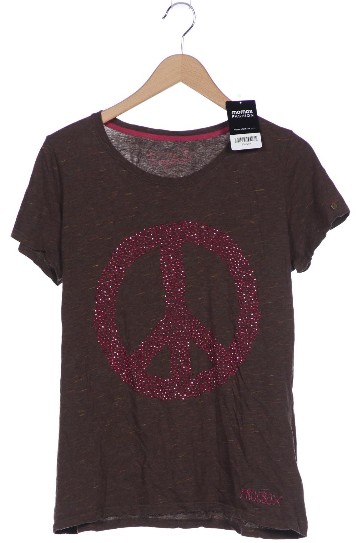 

Frogbox Damen T-Shirt, braun, Gr. 44