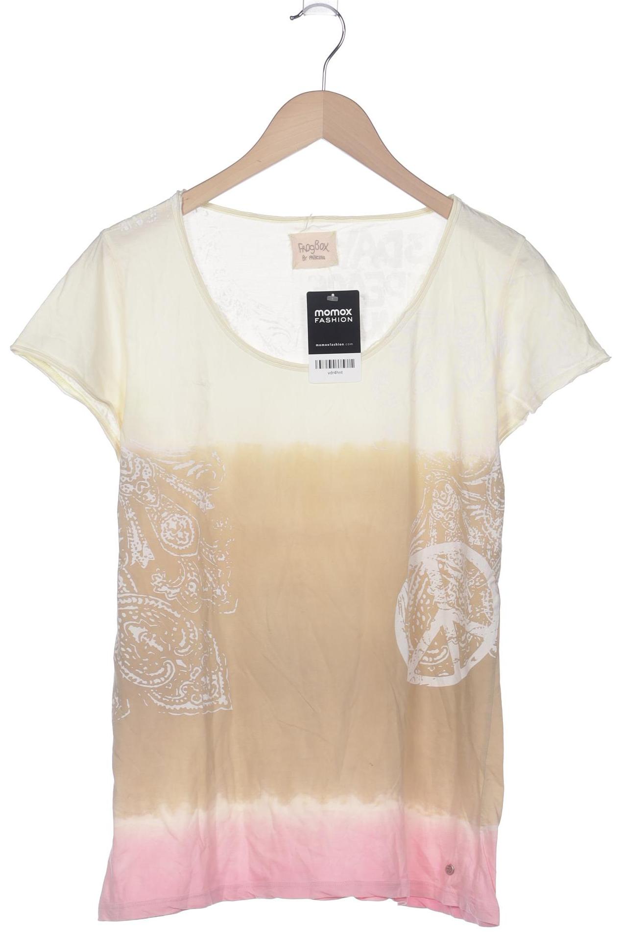 

Frogbox Damen T-Shirt, braun, Gr. 38