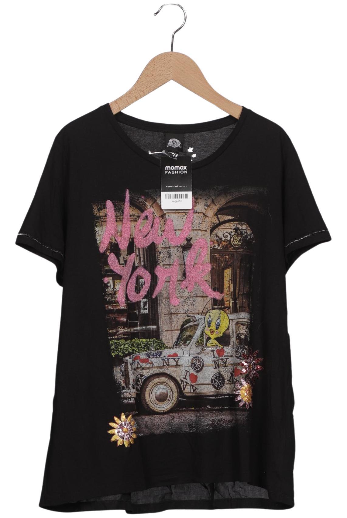 

Frogbox Damen T-Shirt, schwarz, Gr. 42