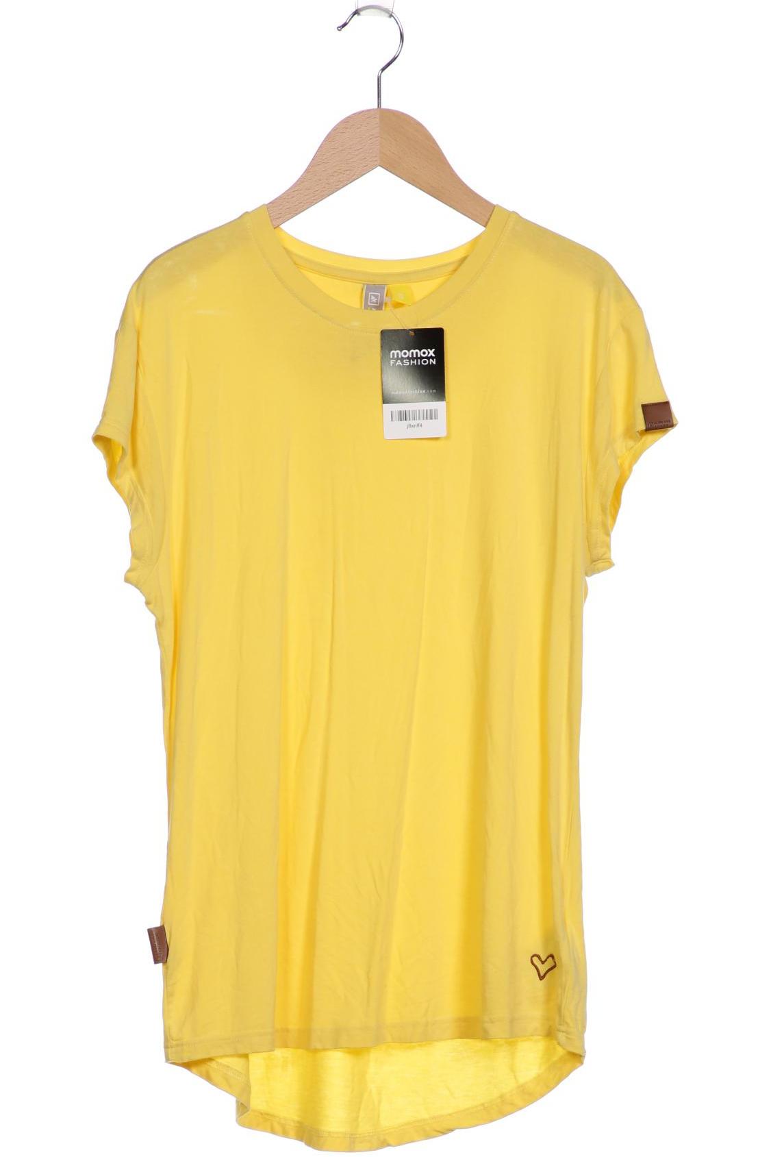 

Frogbox Damen T-Shirt, gelb, Gr. 36