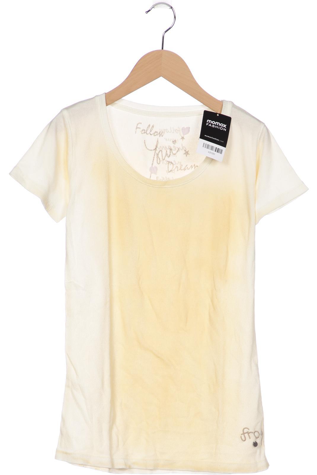 

Frogbox Damen T-Shirt, beige, Gr. 34