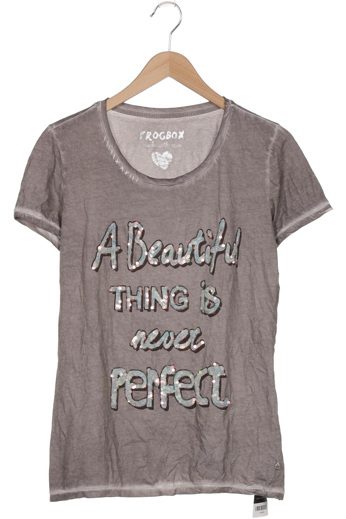 

Frogbox Damen T-Shirt, grau, Gr. 40