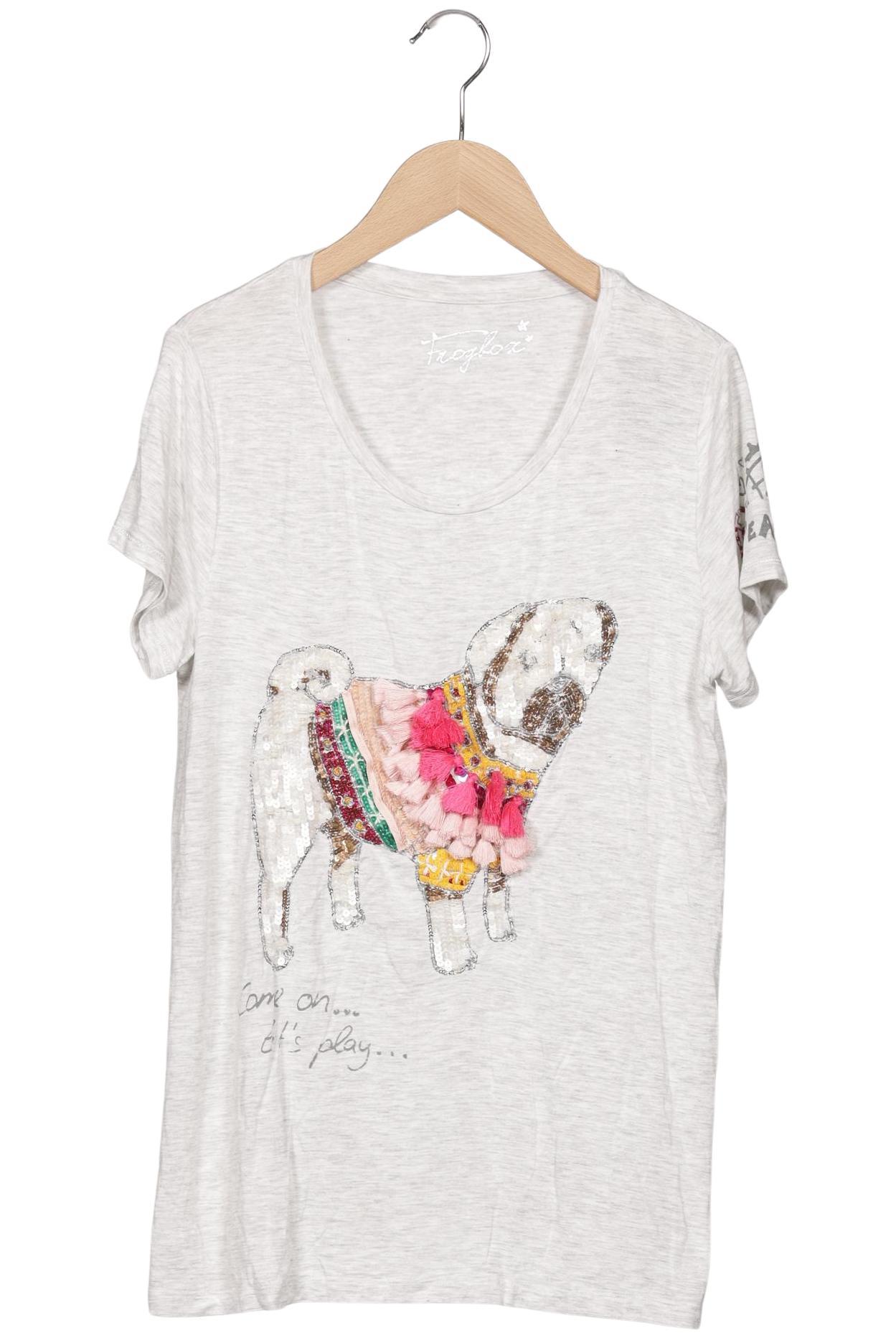 

Frogbox Damen T-Shirt, grau, Gr. 38