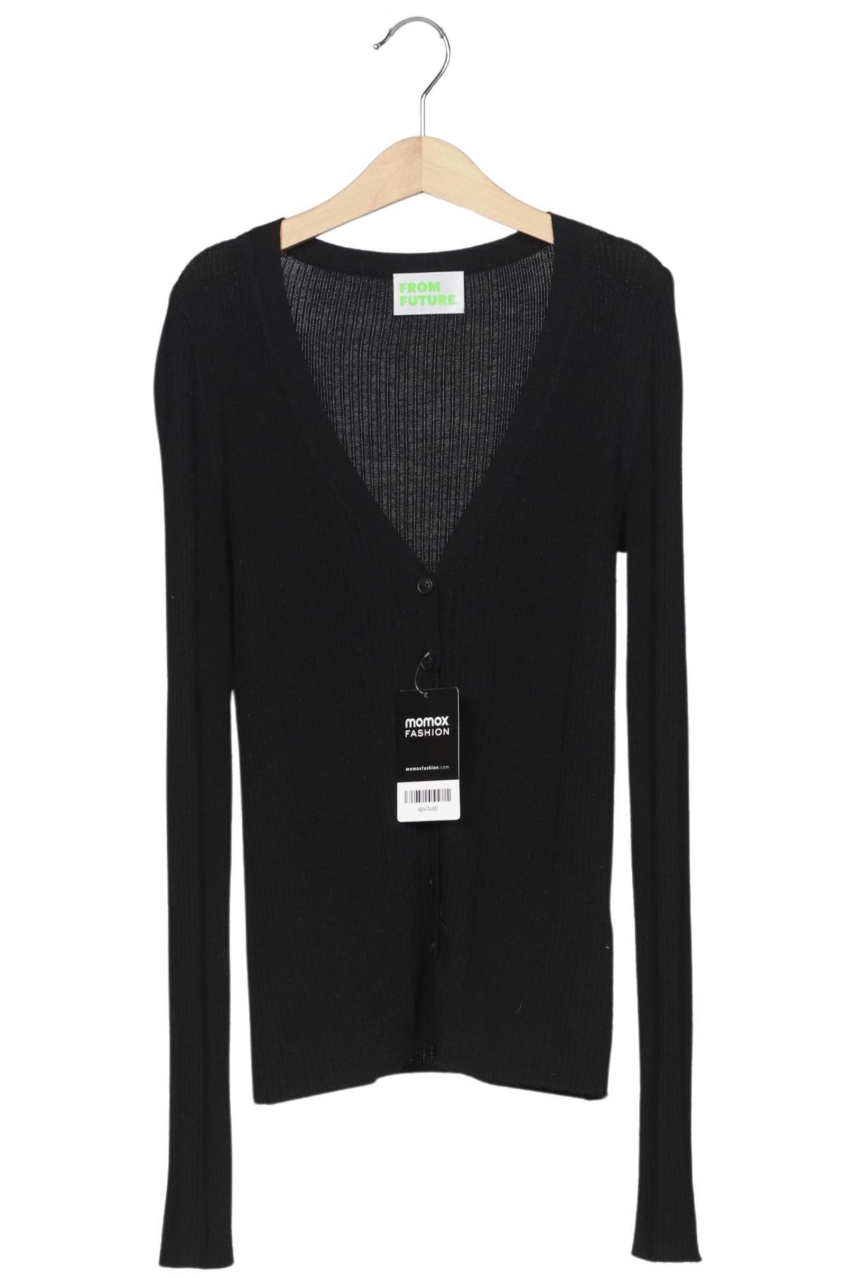 

From Future Damen Strickjacke, schwarz, Gr. 34