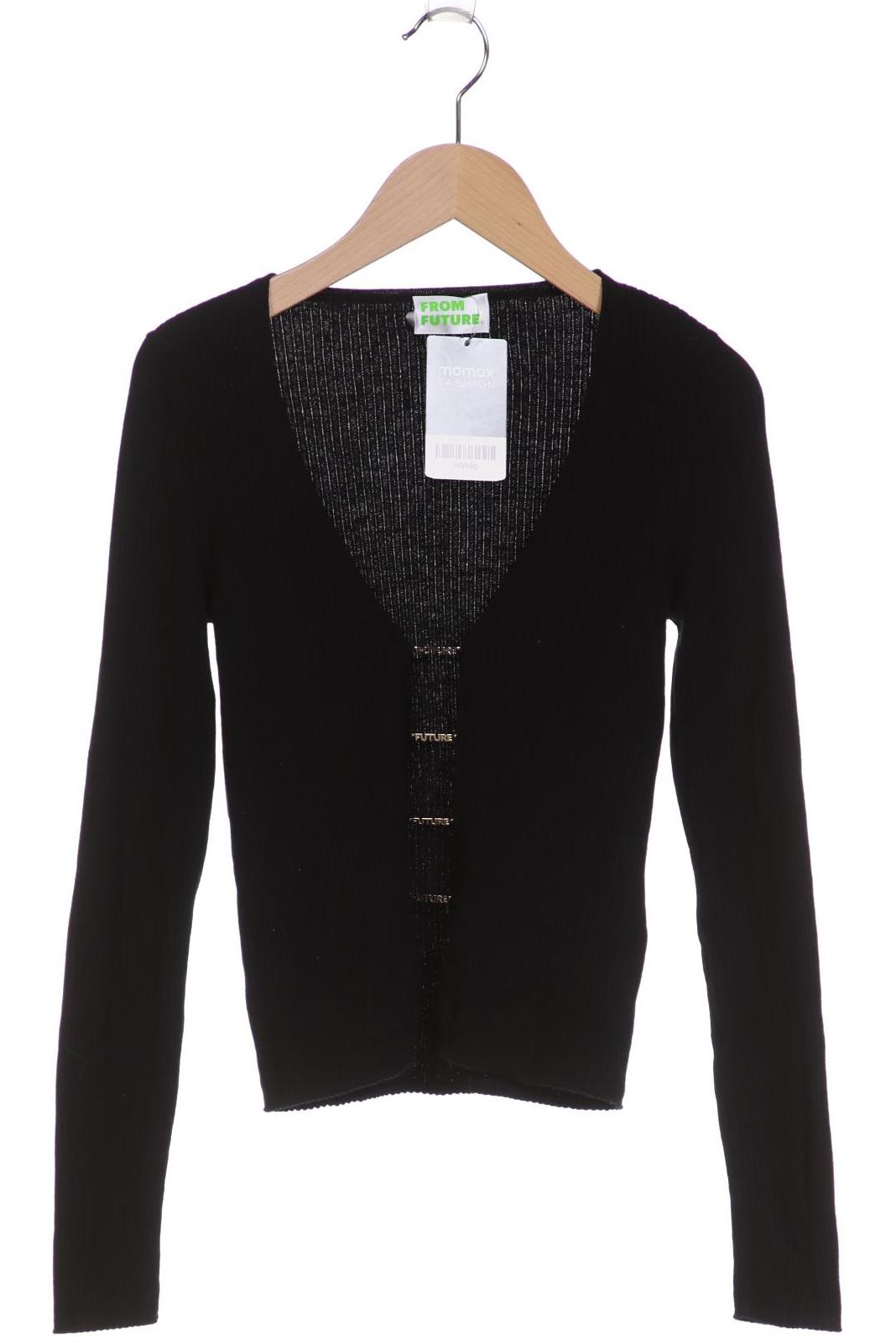 

From Future Damen Strickjacke, schwarz, Gr. 38