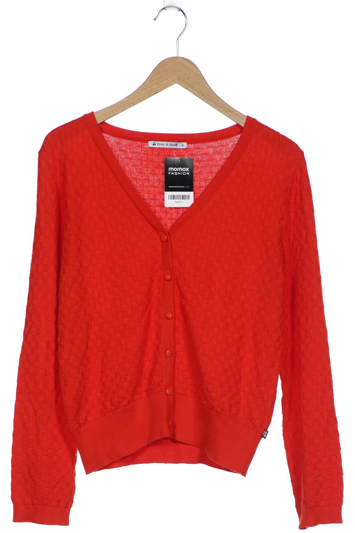 

Froy & Dind Damen Strickjacke, rot