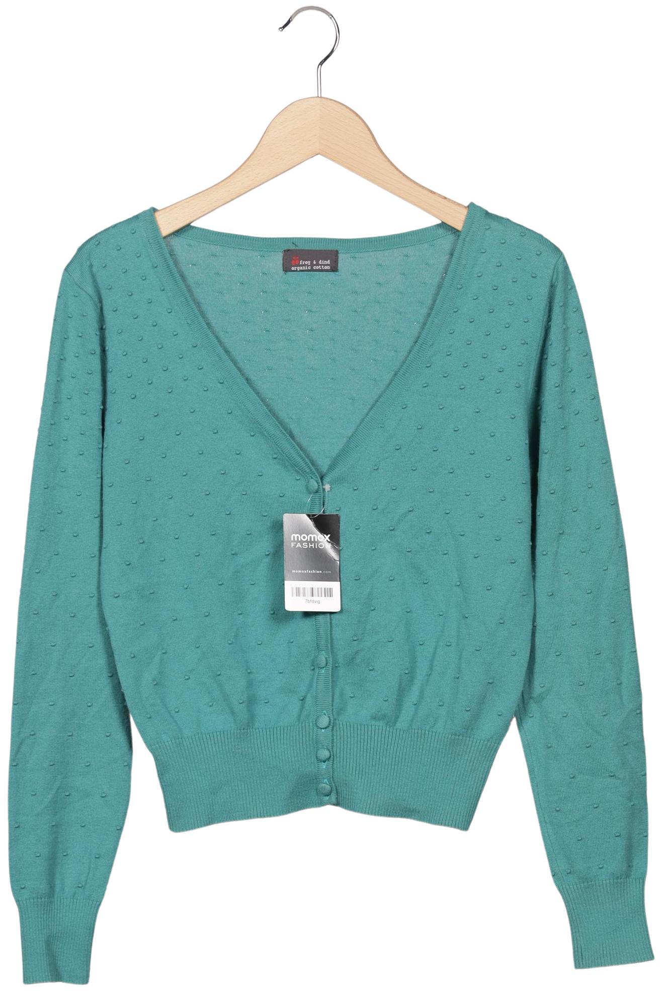 

Froy Dind Damen Strickjacke, türkis, Gr. 34