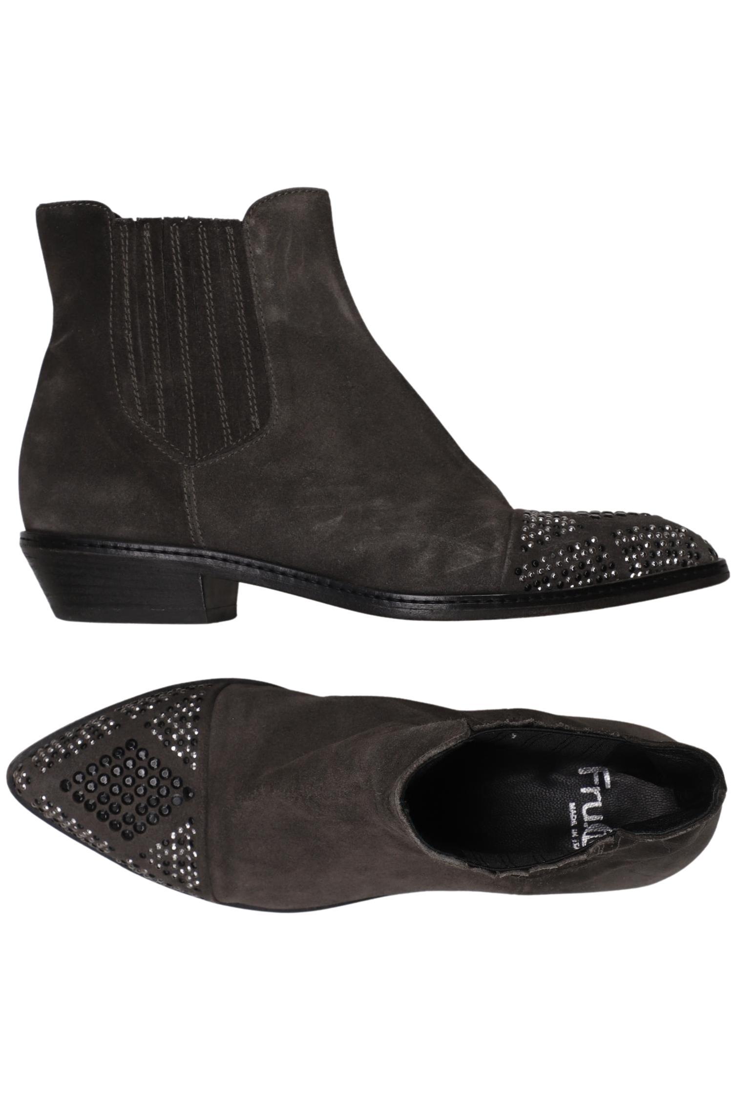 

Fru.it Damen Stiefelette, grau, Gr. 37