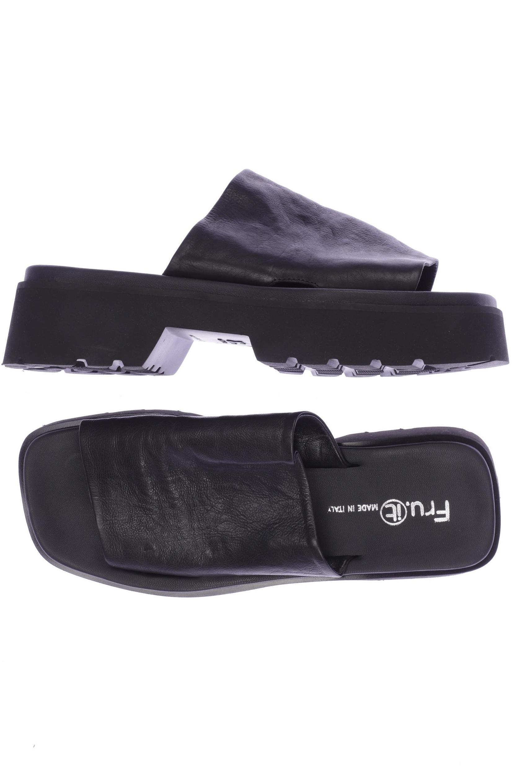 

Fru.it Damen Sandale, schwarz, Gr. 41