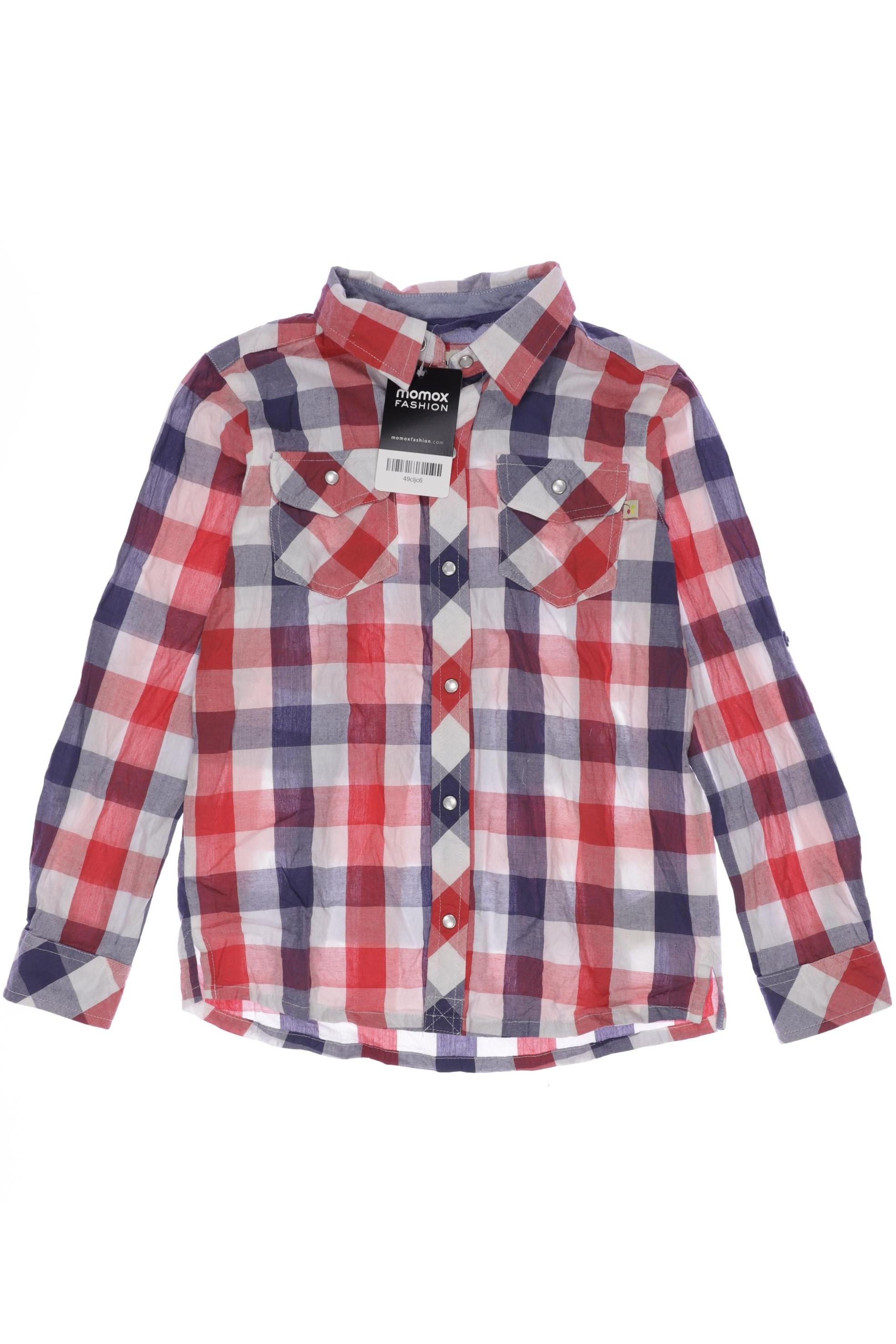 

Frugi Herren Hemd, rot, Gr. 122/128