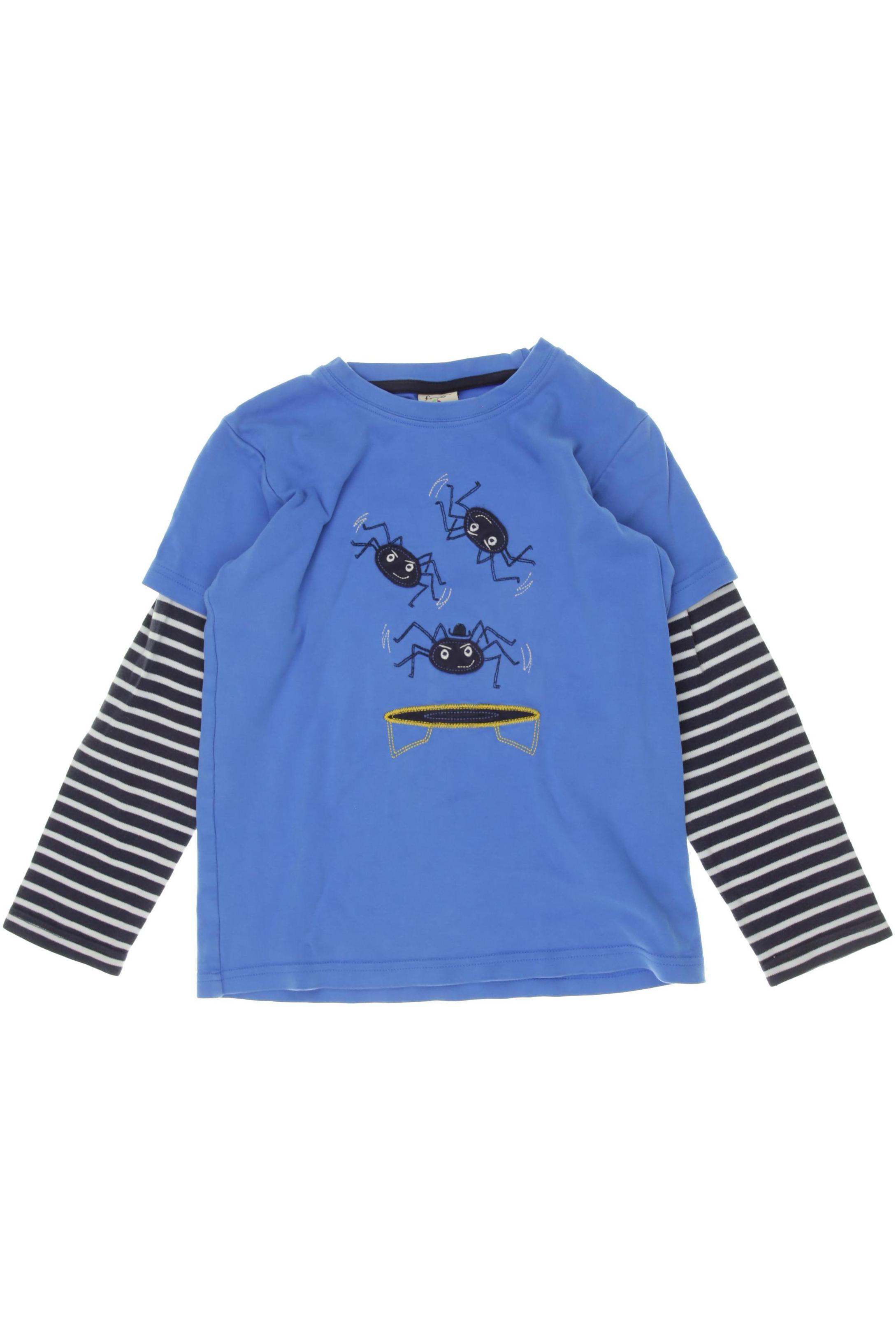 

Frugi Jungen Langarmshirt, blau, Gr. 134
