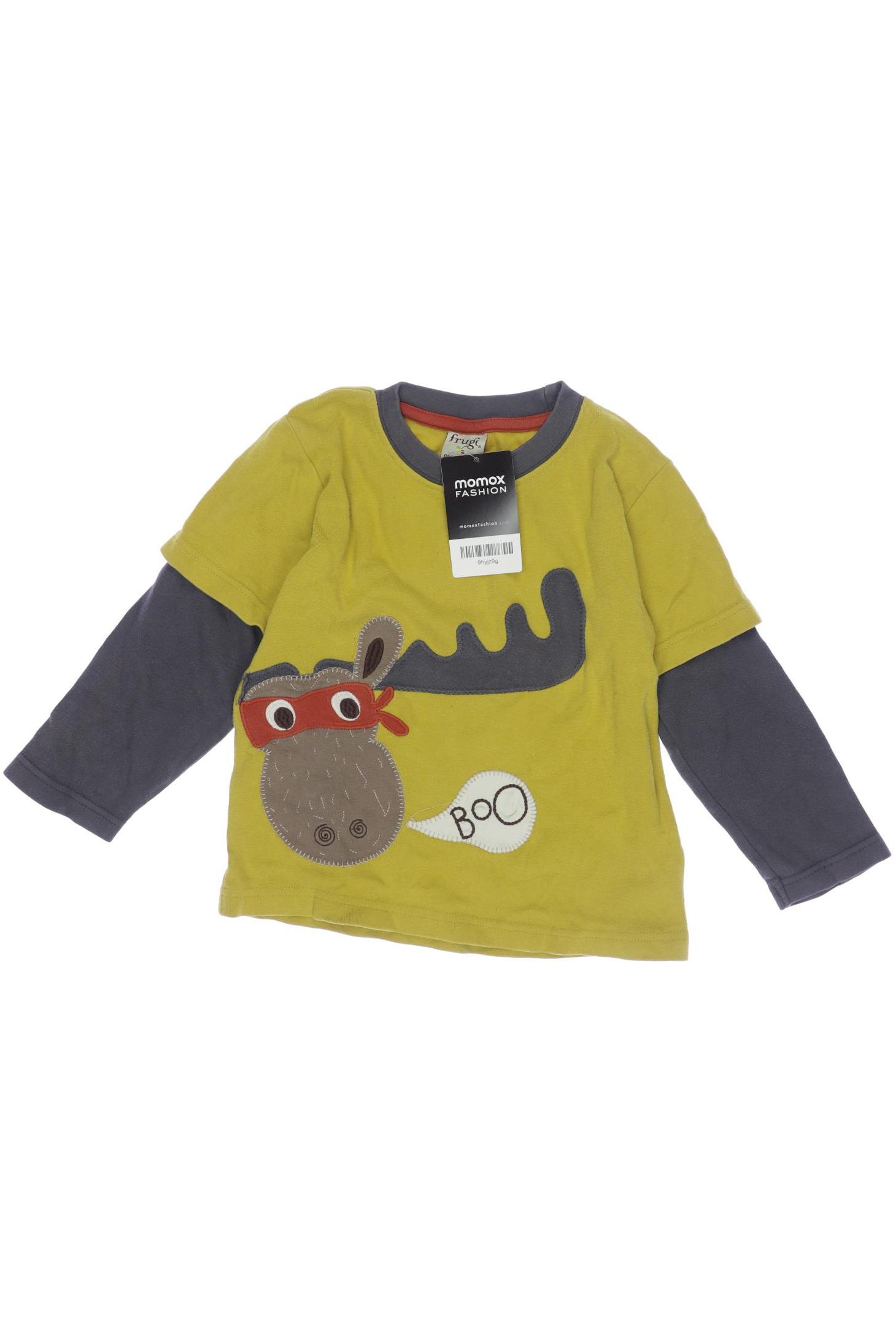 

Frugi Herren Langarmshirt, gelb, Gr. 98/104
